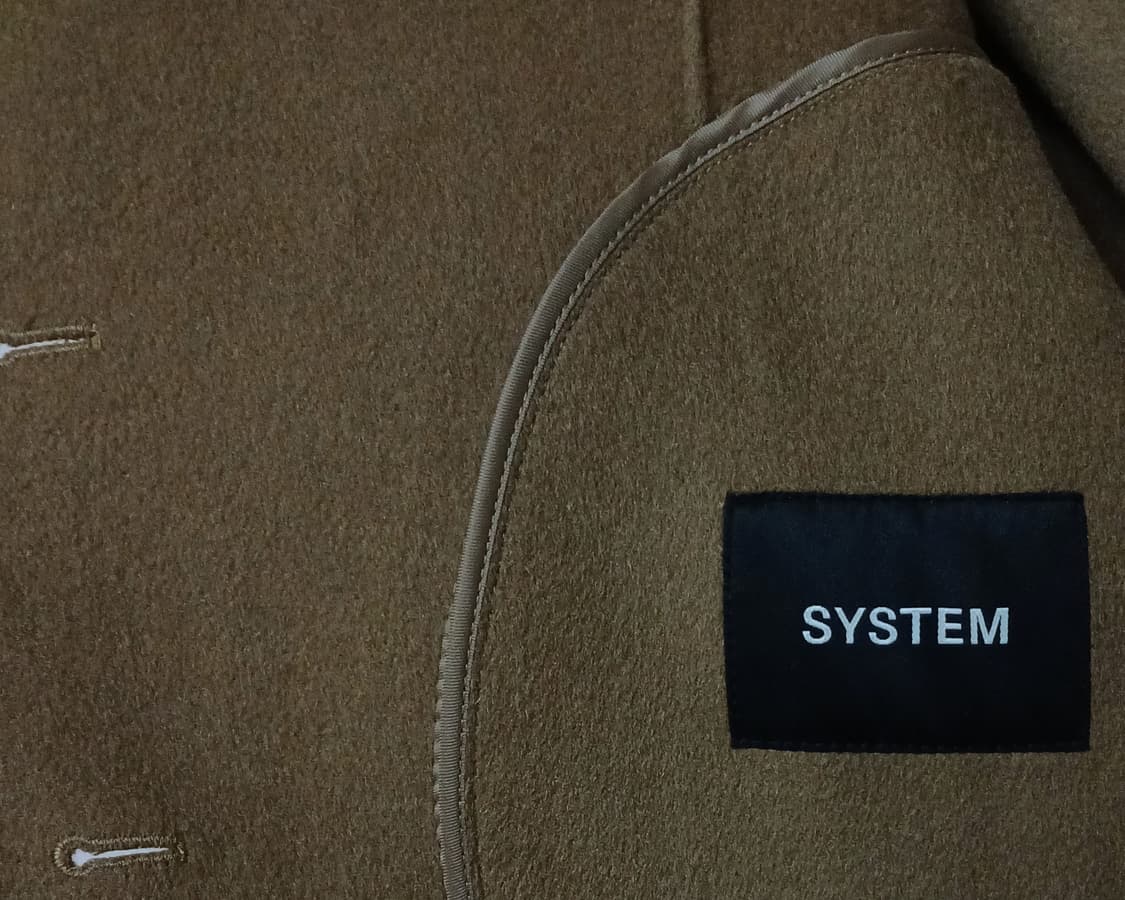 시스템 SYSTEM 캐시미어 블렌드 오버핏 자켓 상품이미지4