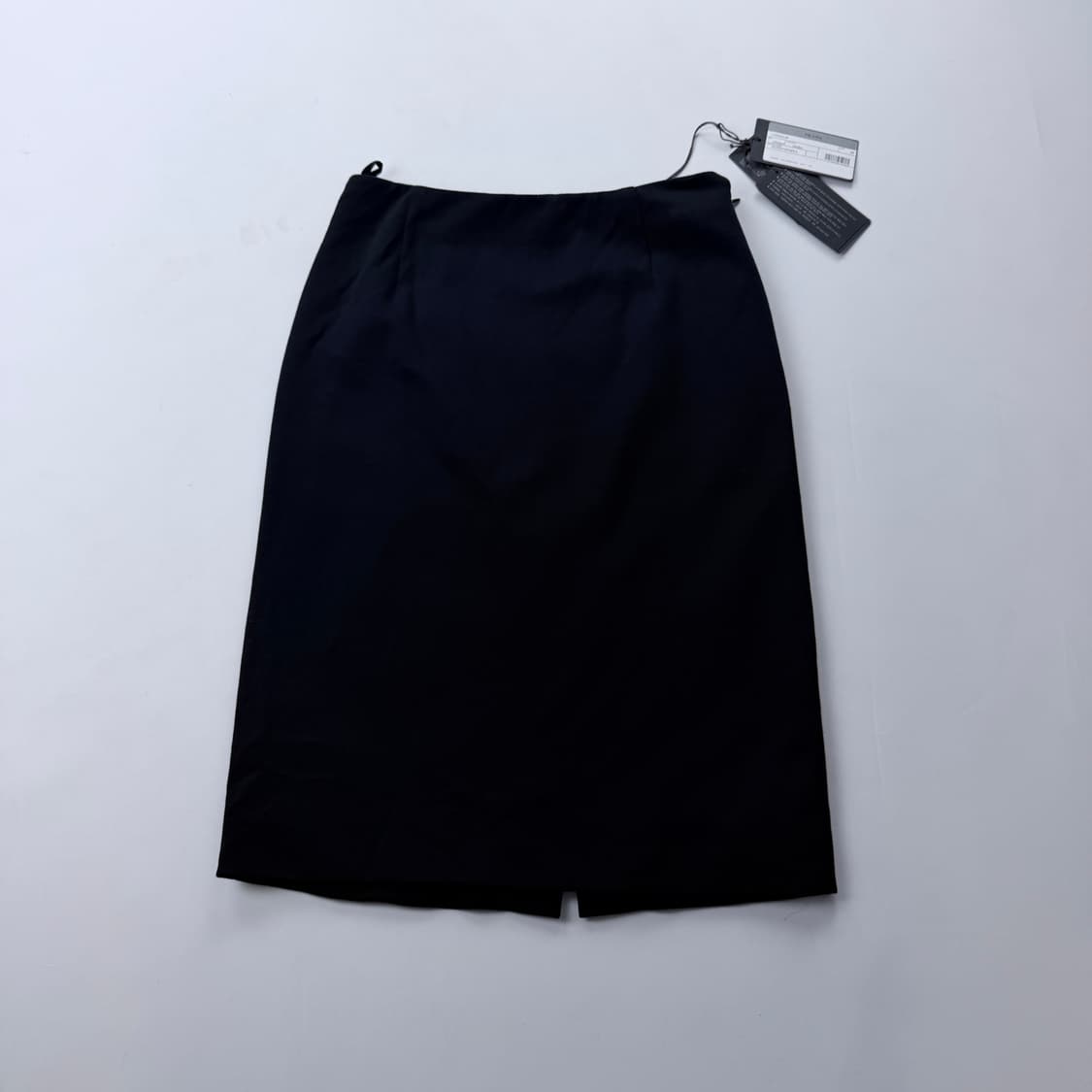 프라다 블랙 H라인 스커트 백화점택 미사용 새상품 상품이미지1