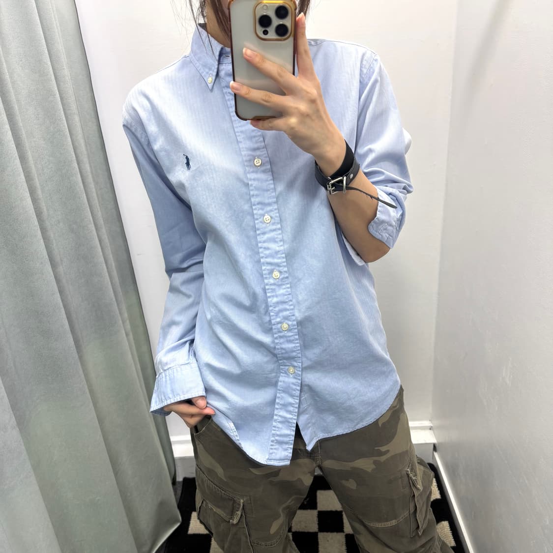 랄프로렌 블루 클래식핏 셔츠 상품이미지1