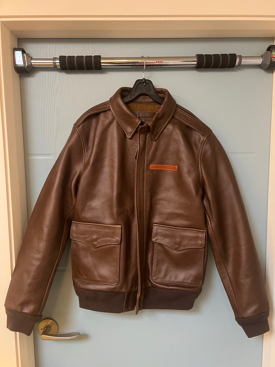 대탈주 복각 A-2 가죽자켓 상품이미지1