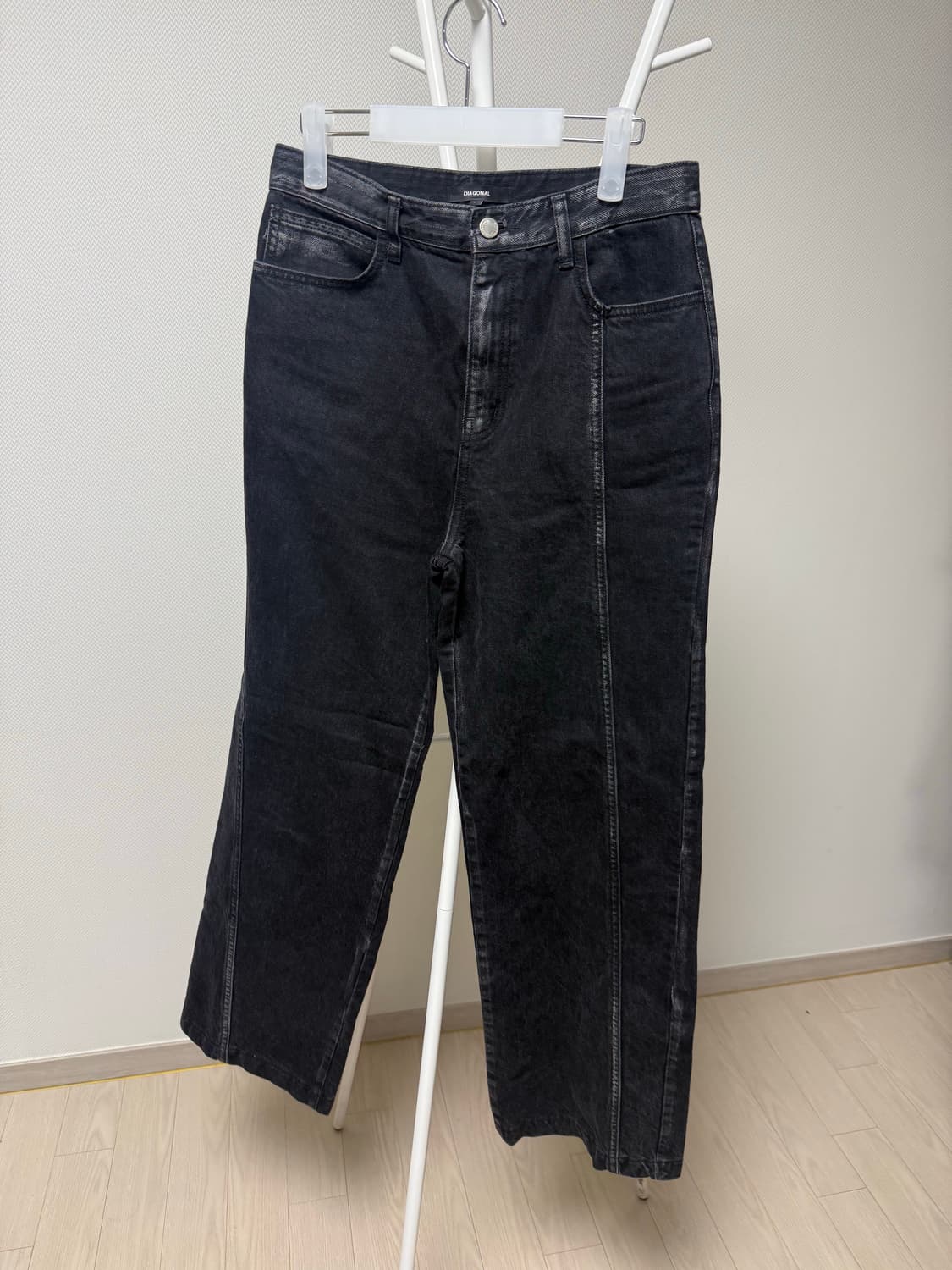 다이애그널 SILVER FOIL DENIM L사이즈 상품이미지5