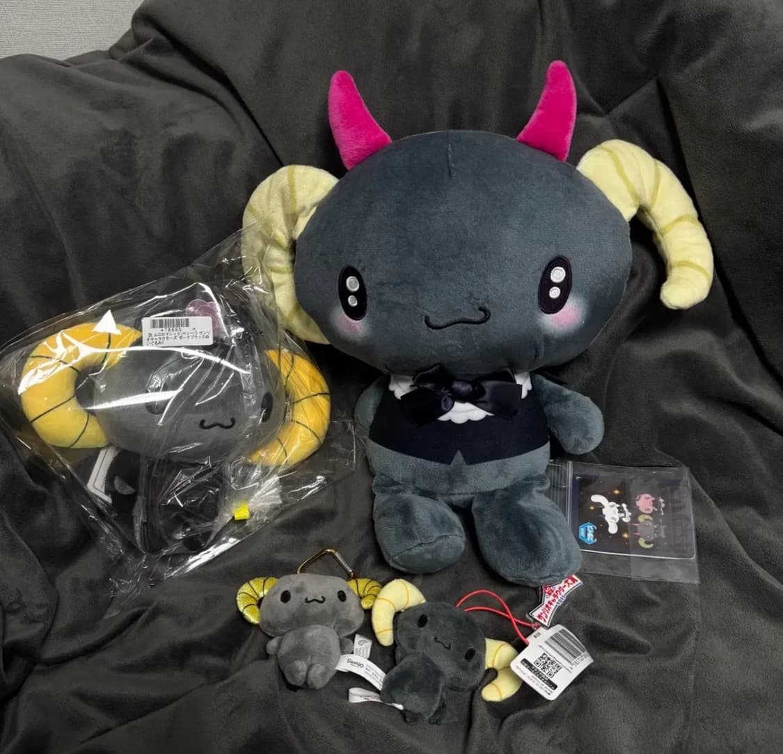 산리오 롤로매닉 베리 누이구루미 인형 키링 마스코트 참 일괄 상품이미지1