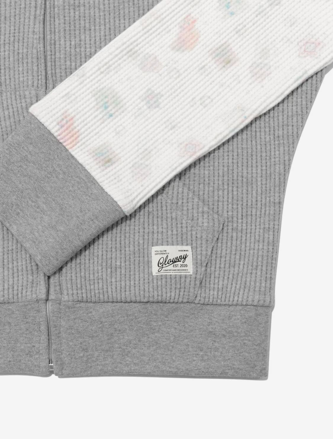 글로니 CONTRAST DREAMY WAFFLE HOODIE 상품이미지6