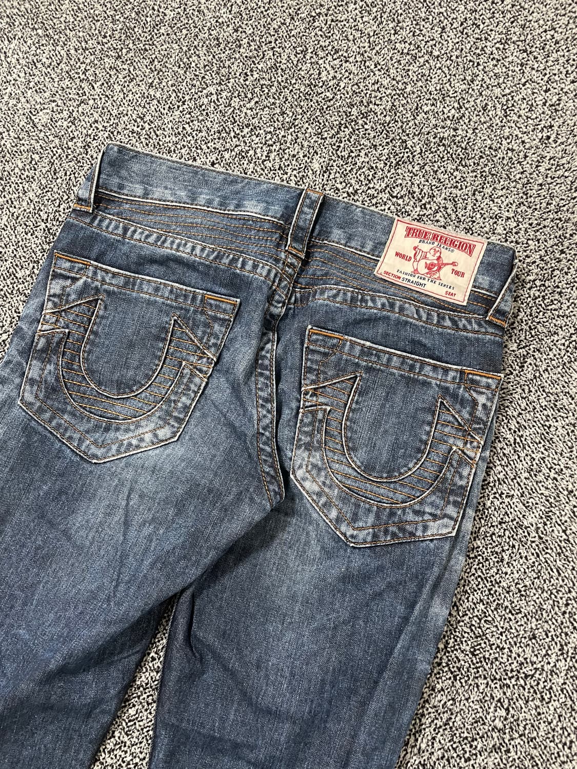 빈티지9. 트루릴리전 스트레이트핏 워싱 진 데님팬츠 청바지 상품이미지4