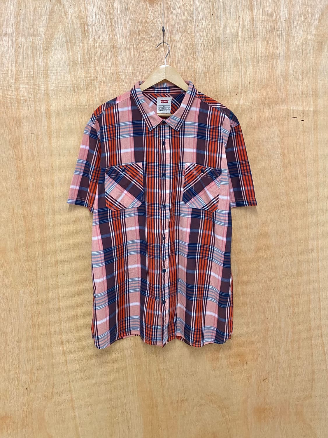 LEVI'S check shirts (2XL) 리바이스 체크 워크셔츠 상품이미지2