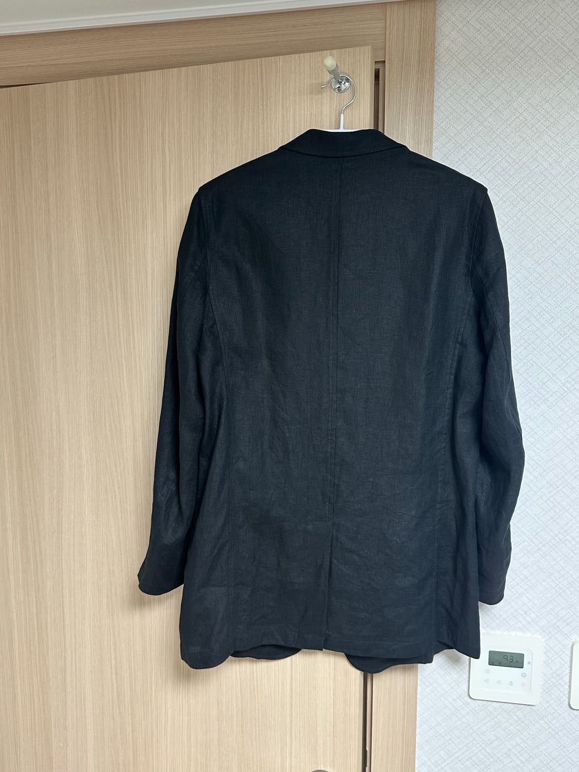 유럽 린넨자켓 블랙 상품이미지3