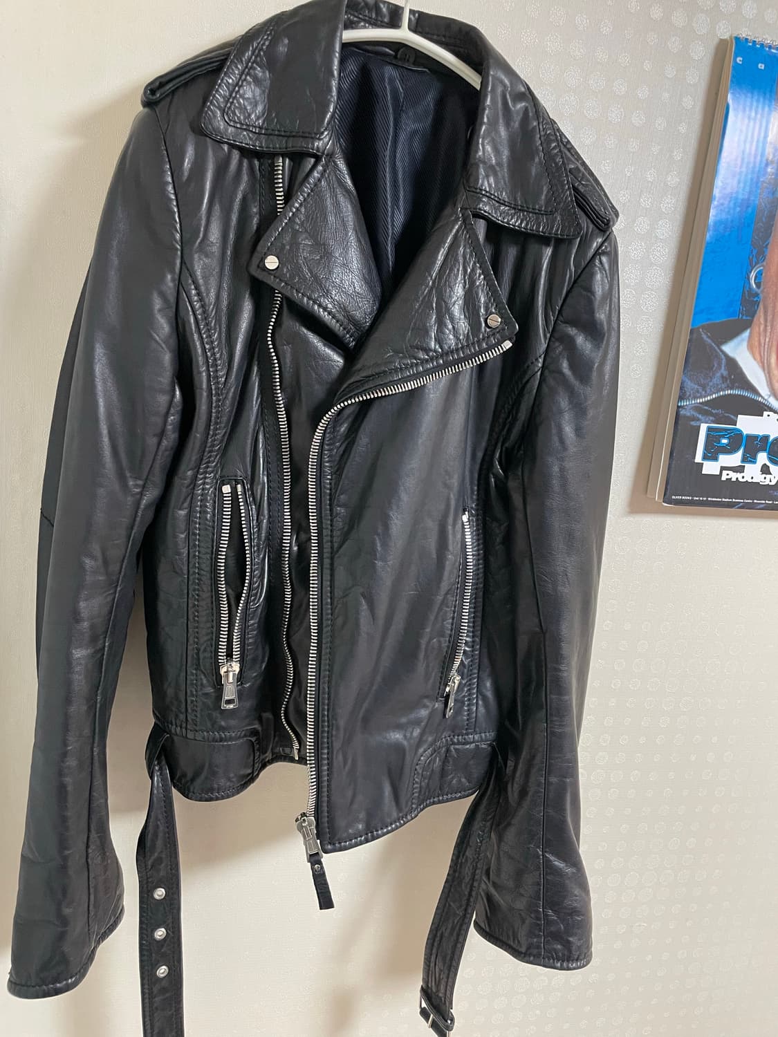 발렌시아가 라이더 가죽자켓 상품이미지2