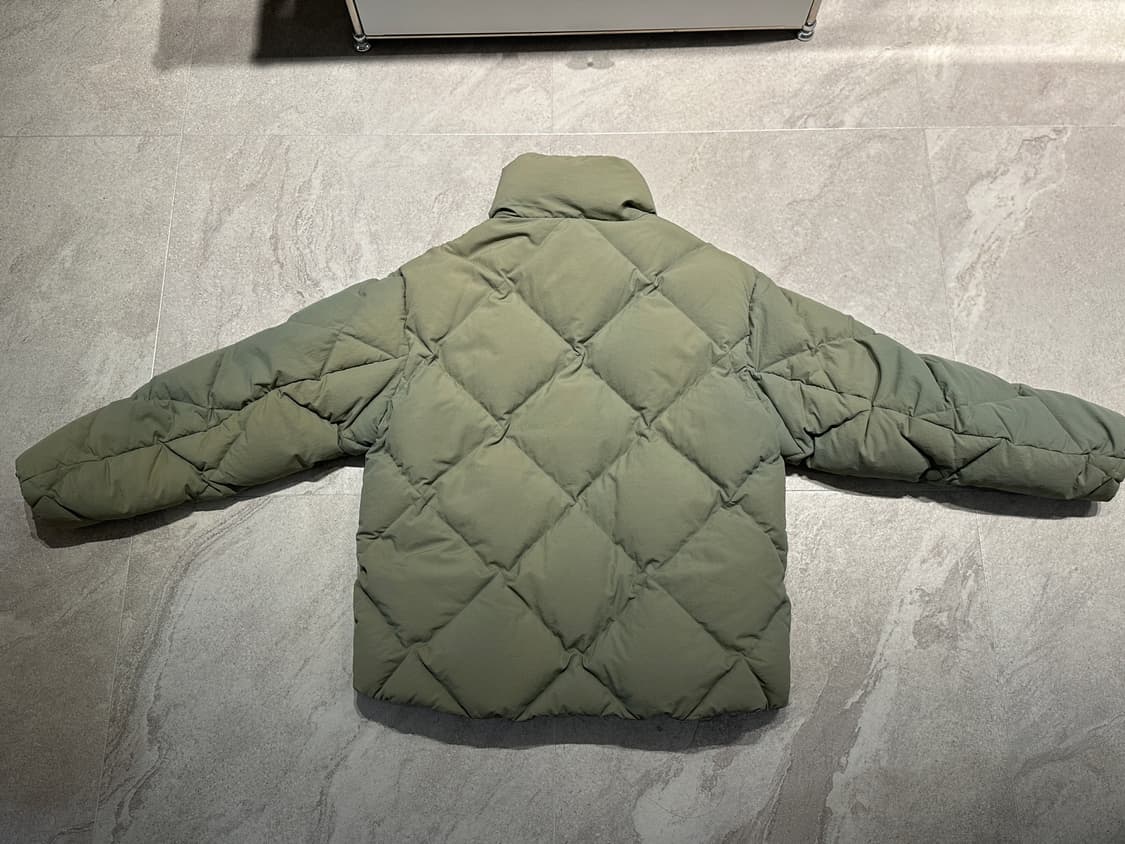 커스텀멜로우 새드스마일 패딩 다이아몬드 퀼티드 다운 점퍼 L 상품이미지3