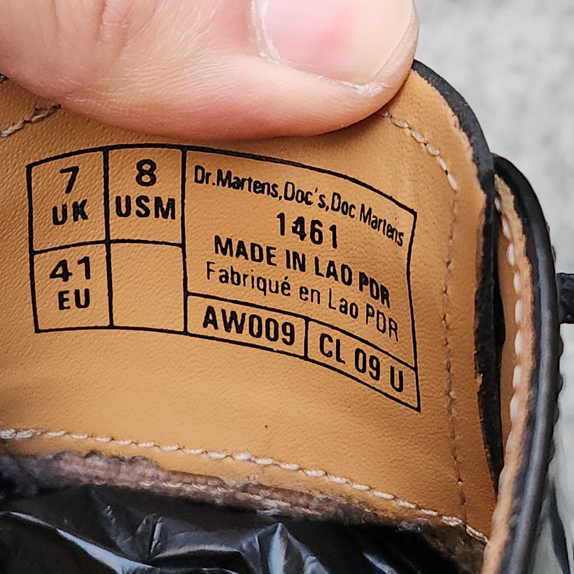[7UK] 닥터마틴 1461 스무스 3홀 (260~265) 상품이미지7