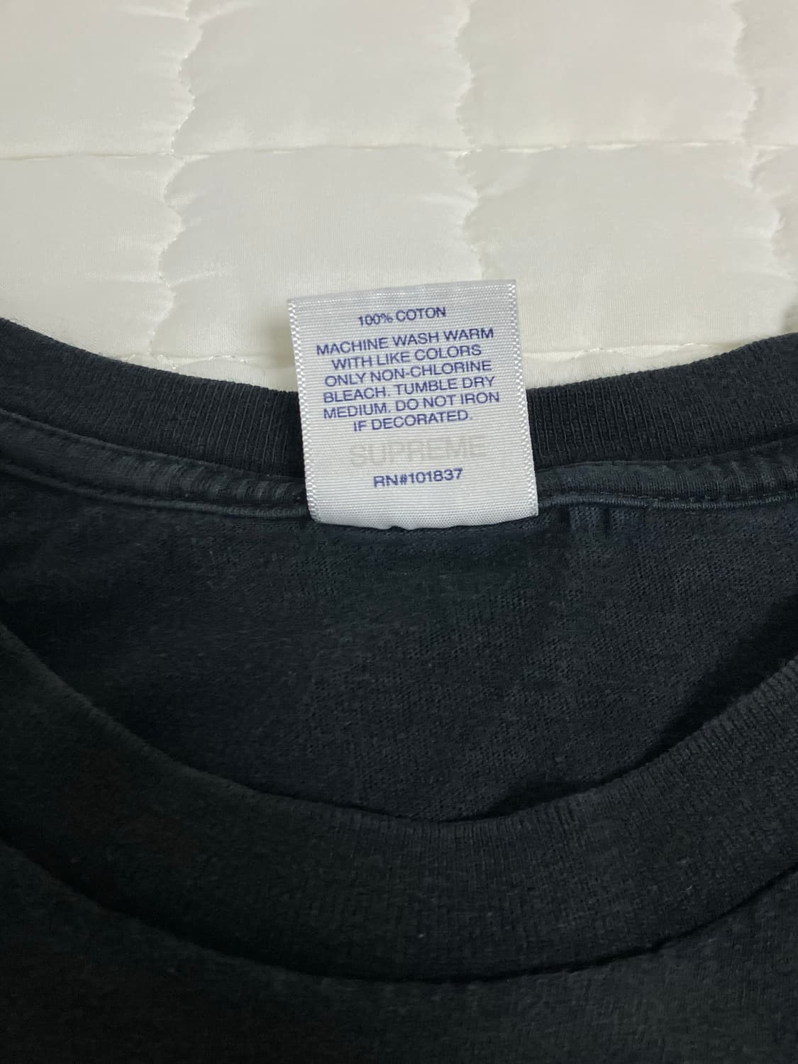 슈프림 언더커버 퍼블릭에너미 반팔티셔츠 XL 상품이미지4