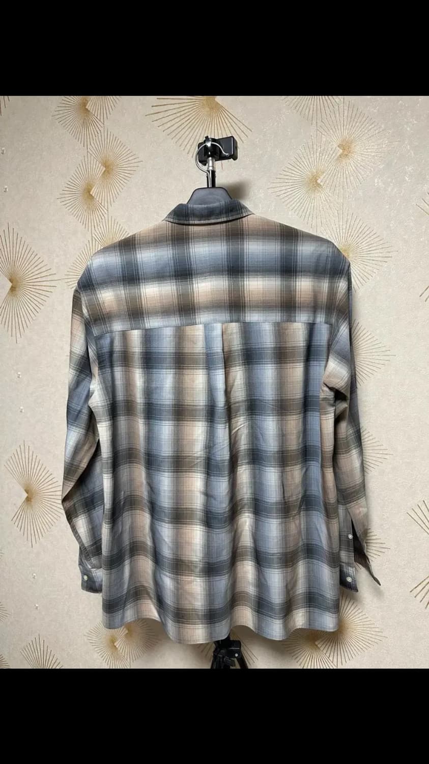 [4] 20aw 오라리 울 체크 상품이미지2