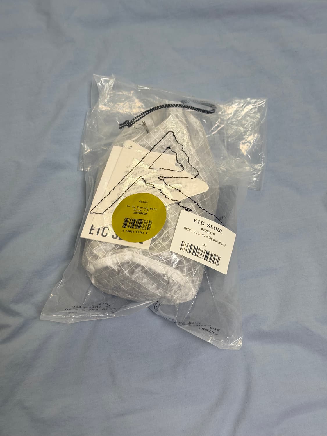 [S] Raide 레이드 UL 1L 러닝 벨트 블랙 상품이미지6