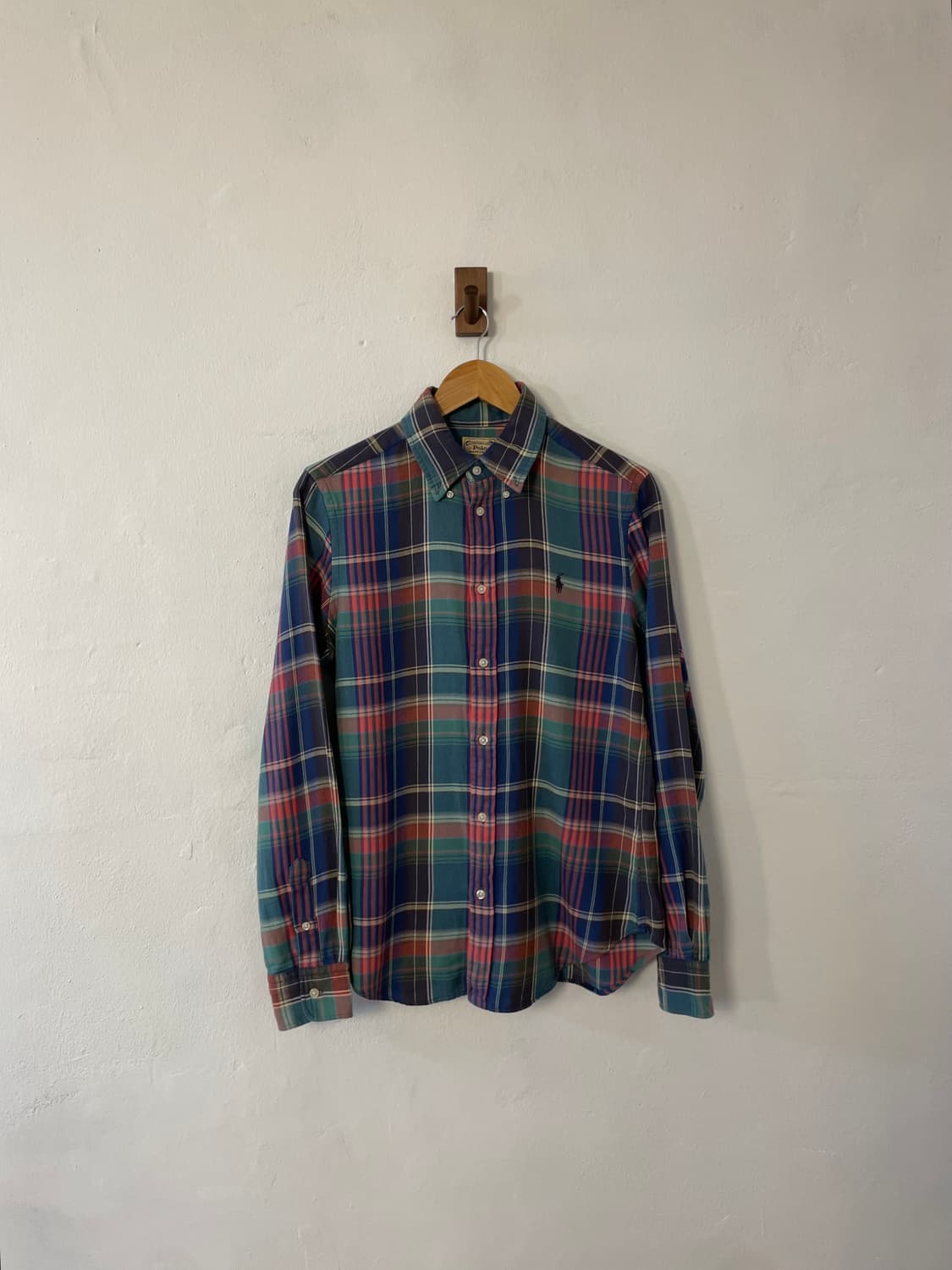 폴로 어센틱 체크 셔츠  상품이미지1