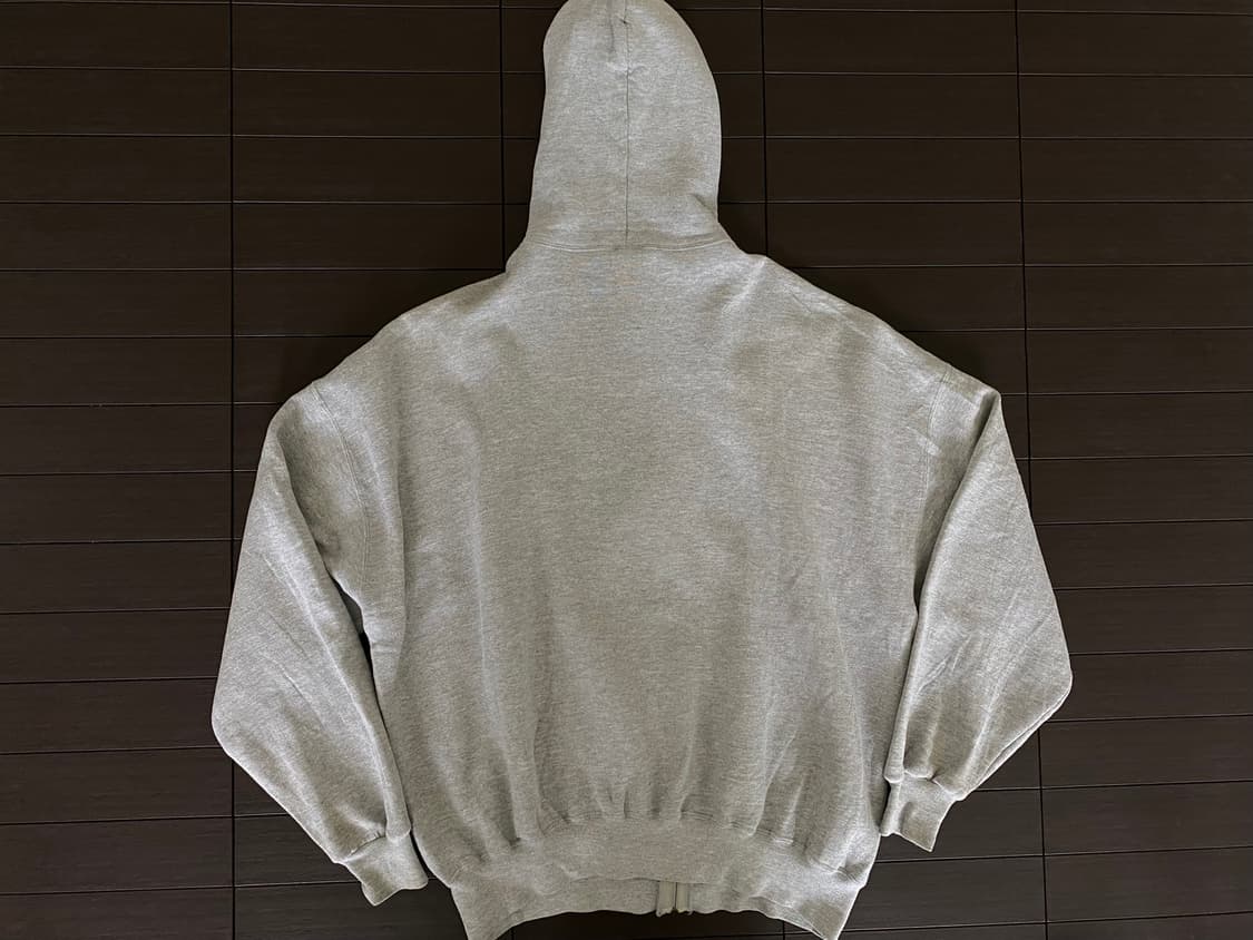 (XXL) 90s 빈티지 러셀 후드집업 그레이 상품이미지5