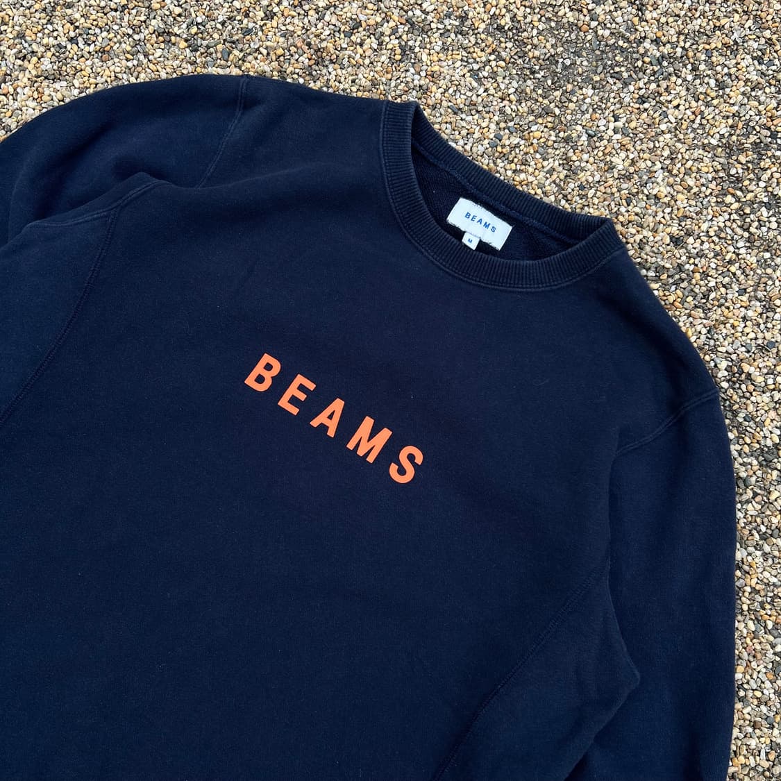 빔즈 네이비 맨투맨 상품이미지2