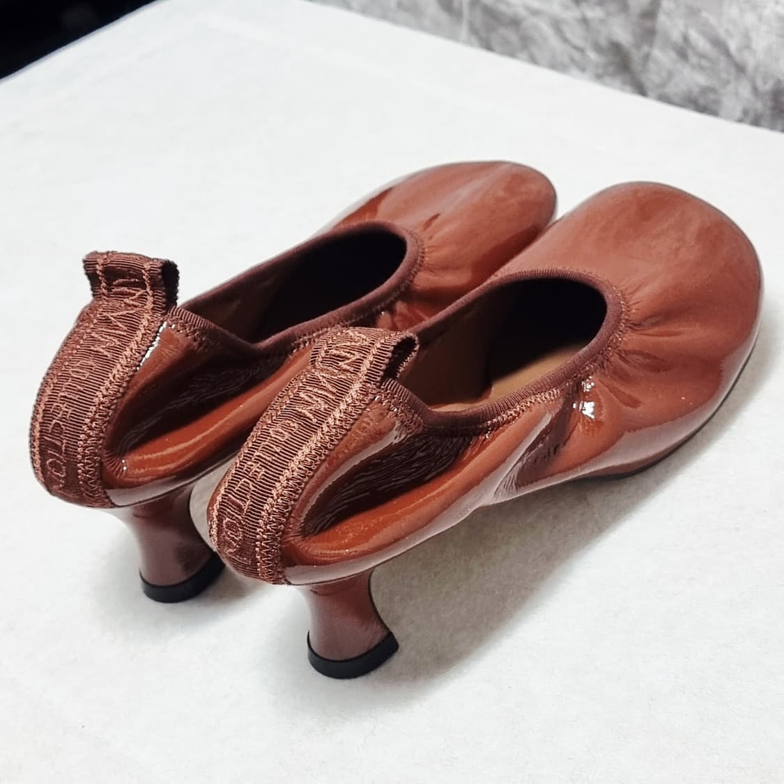 랑방컬렉션 밴딩 구두 키튼힐 슈즈 신발 힐 (235mm) 상태최상 상품이미지1