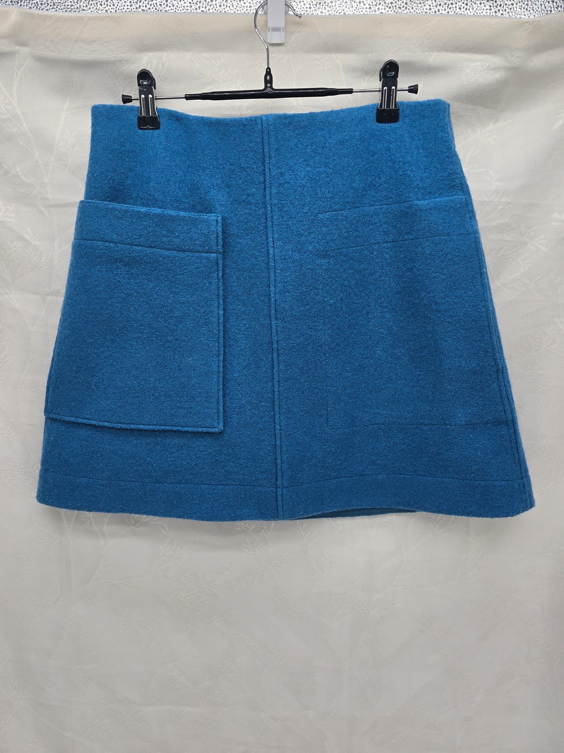 COS 파란색 울 스커트 100% Woolen A-line 상품이미지1