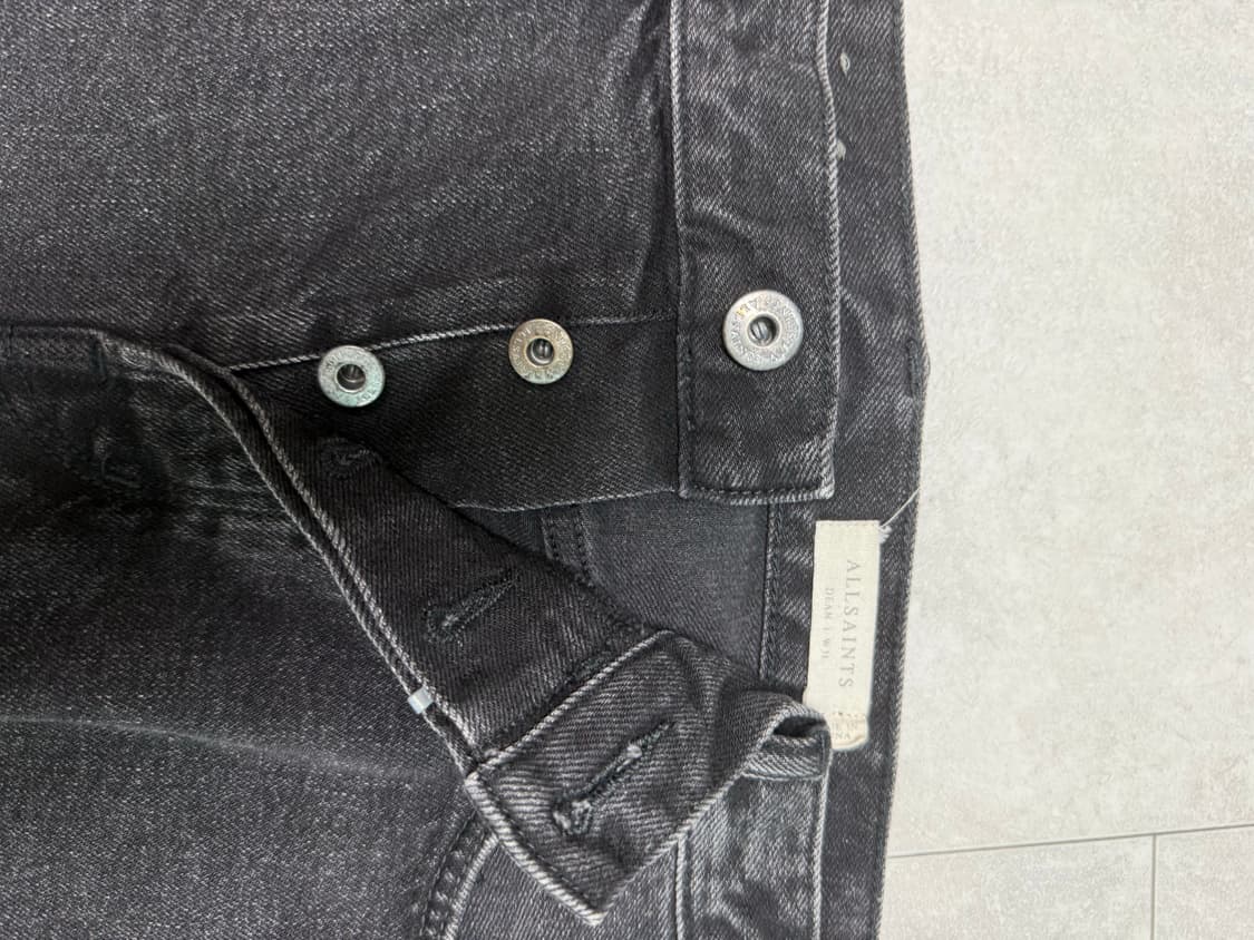 AllSaints Dean 블랙 데님 31사이즈 상품이미지1