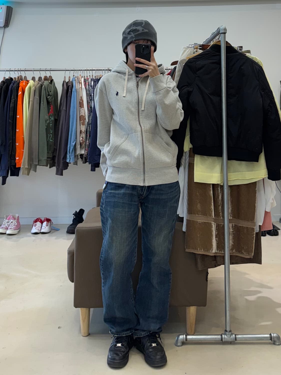 폴로 랄프로렌 써멀 집업 상품이미지8