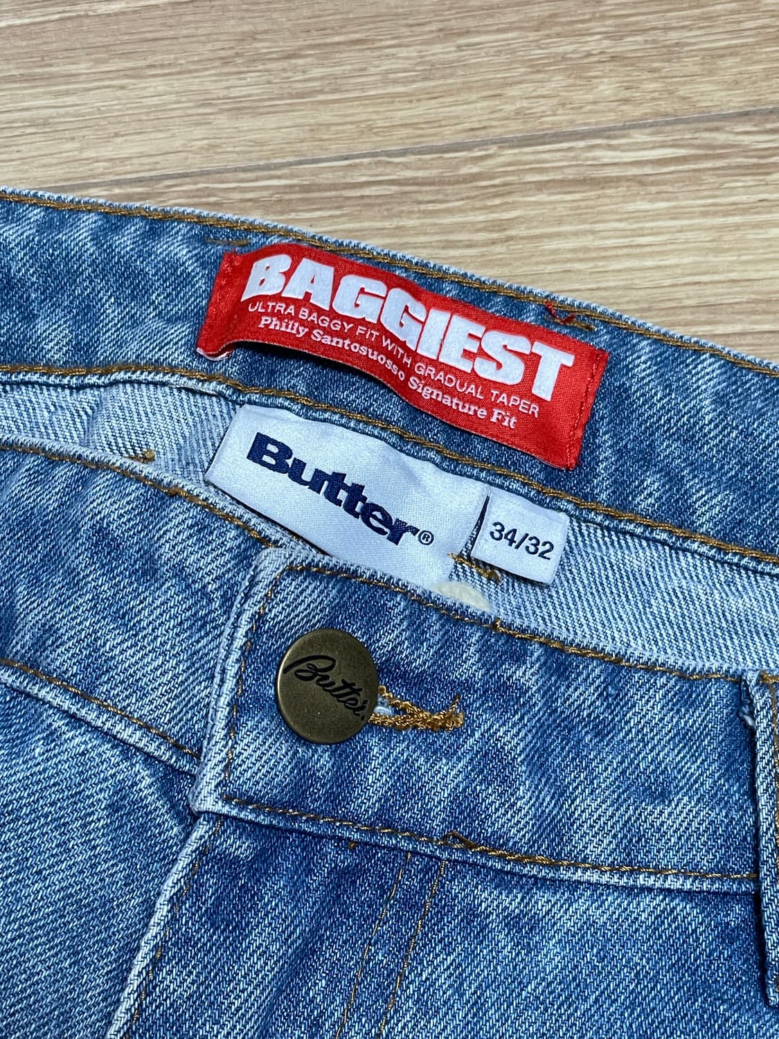 Butter Goods santosuosso denim 34 상품이미지4