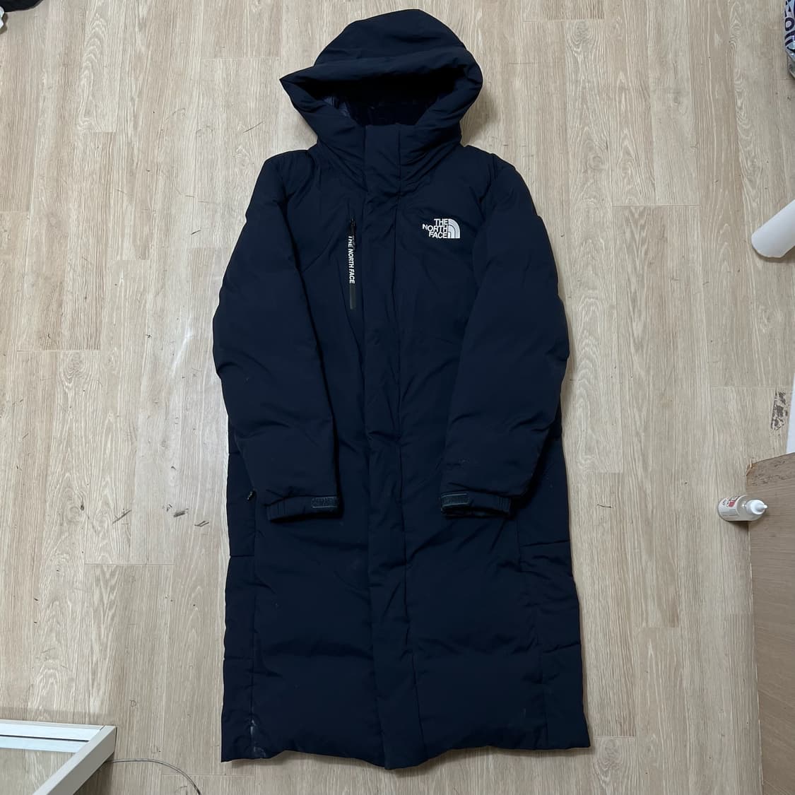 노스페이스 마운틴 구스다운 후드 롱패딩 M/95  상품이미지1