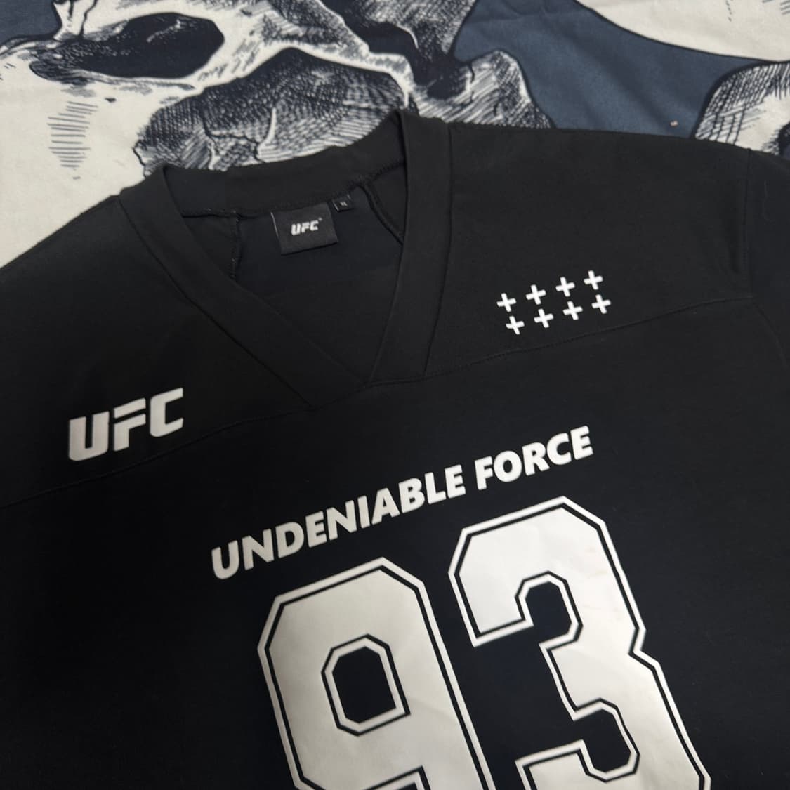 UFC 풋볼저지 오버핏 긴팔 XL사이즈 상품이미지2