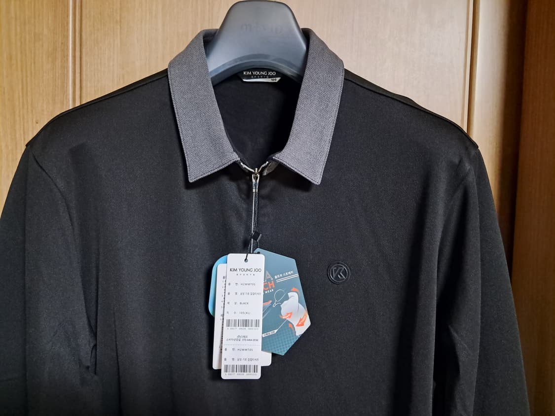 김영주 골프 긴팔티 남성105 새상품  상품이미지4