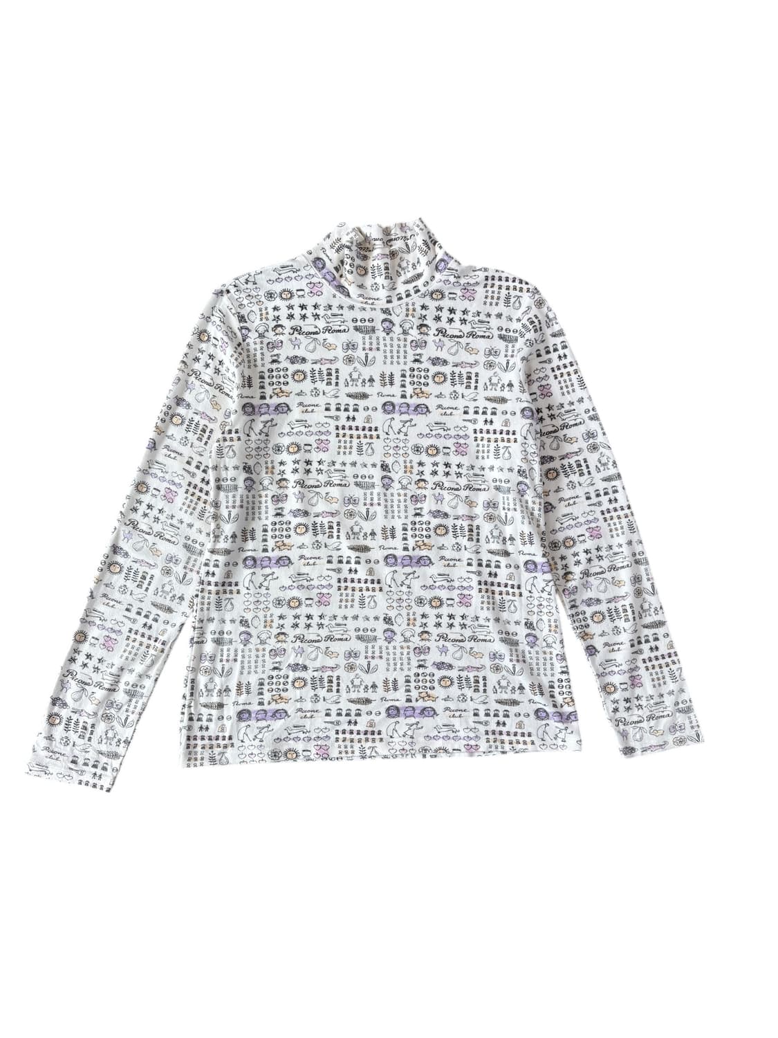 Jp print turtleneck 상품이미지1