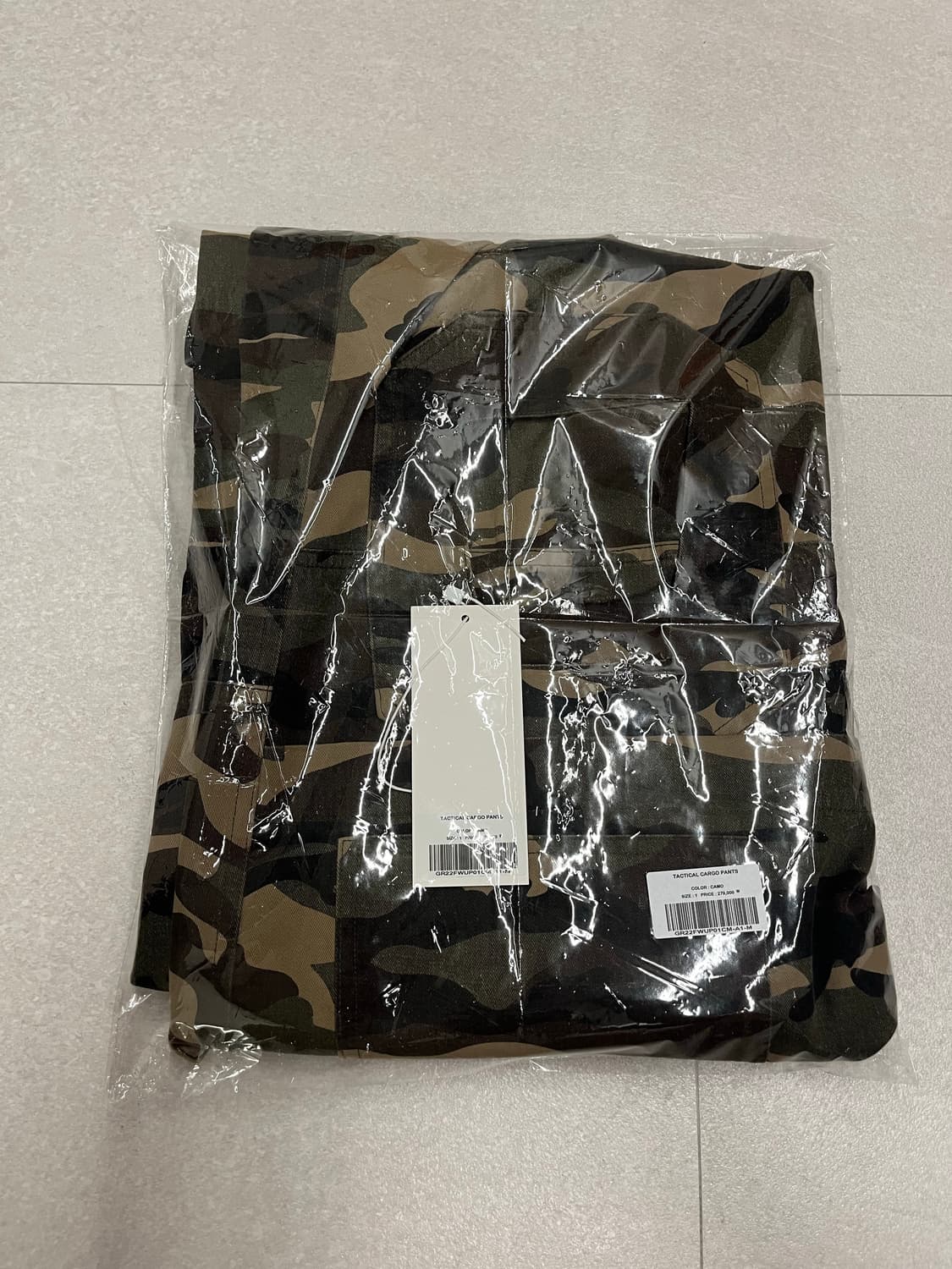 프로젝트gr 텍티컬 카고 팬츠 카모 상품이미지7