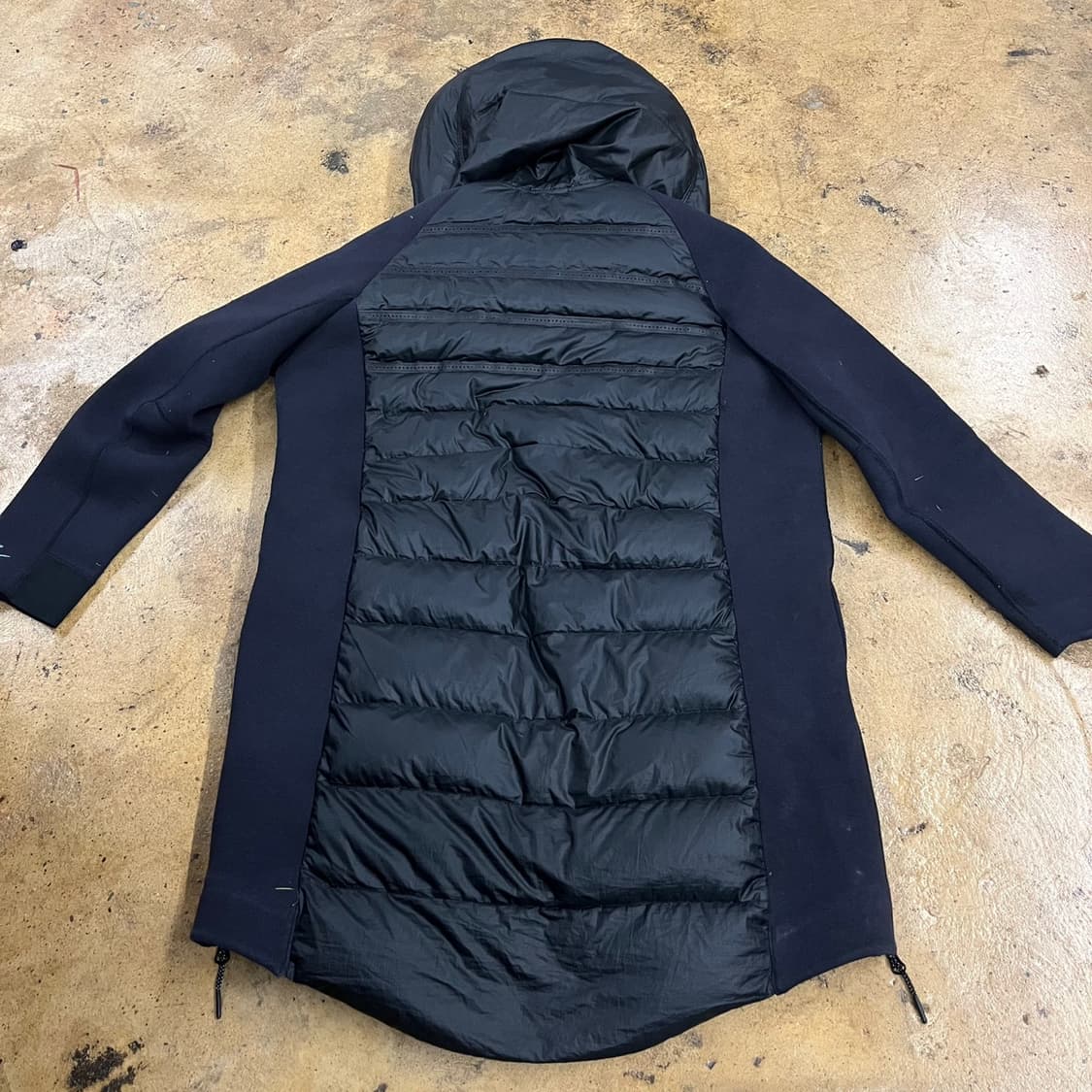 [정품/L] 나이키 패딩 후드 집업 블랙 b16 상품이미지4