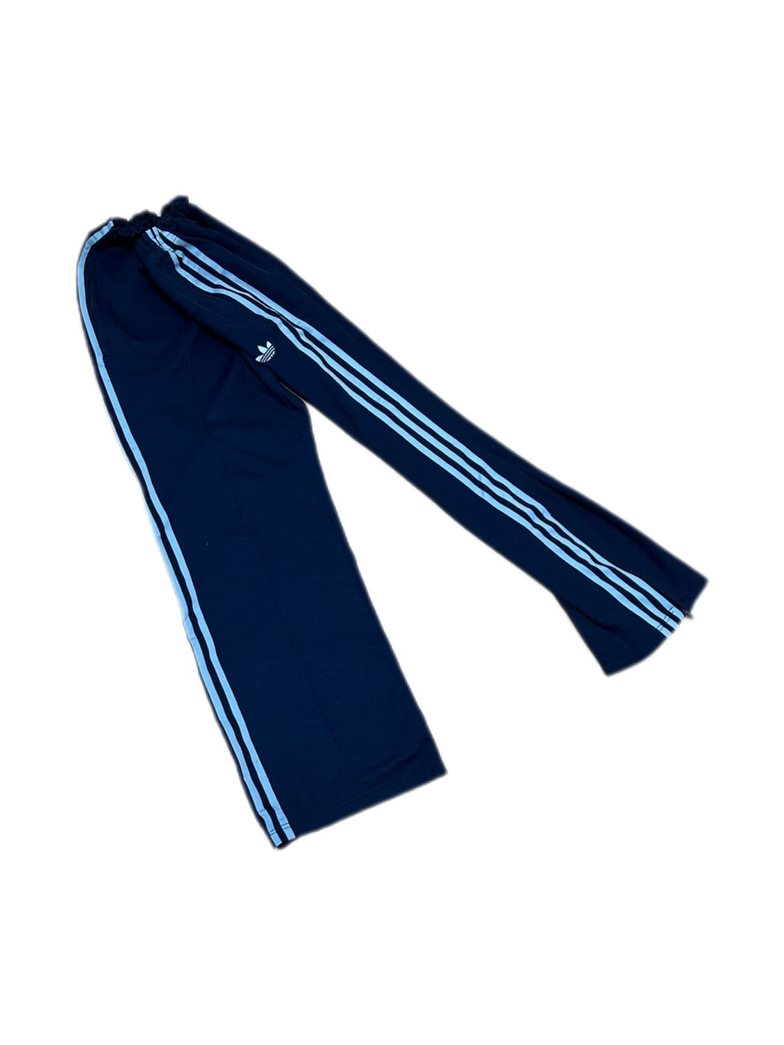 아디다스 베켄바우어 네이비 스카이블루 와이드 트랙팬츠 상품이미지2