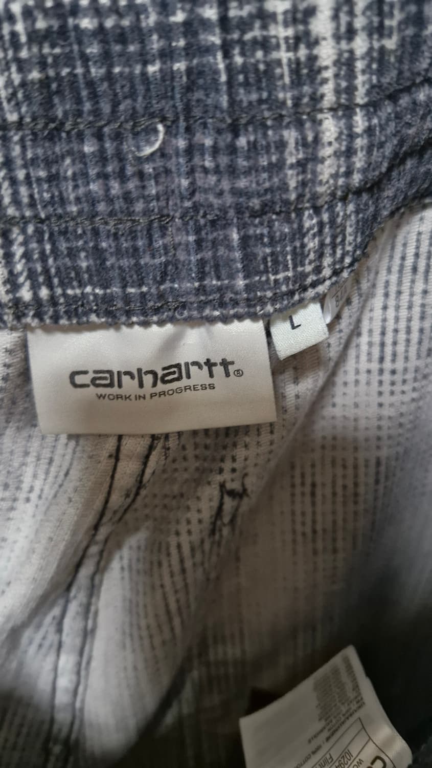 칼하트 체크 코듀로이 팬츠 34-36 상품이미지5