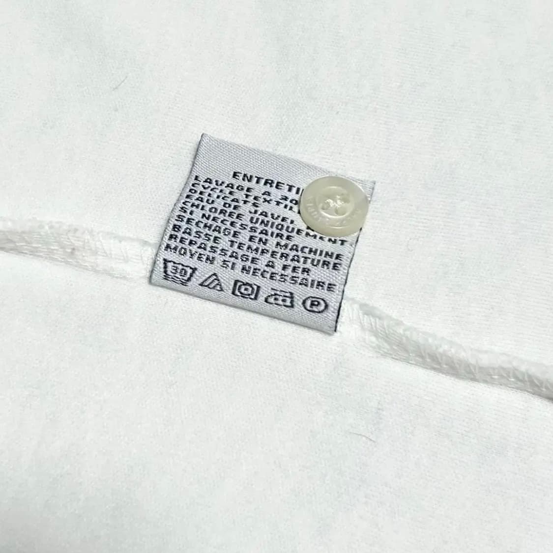 [L] Polo 폴로 랄프로렌 우먼즈 화이트 코튼 반팔 카라티 상품이미지6