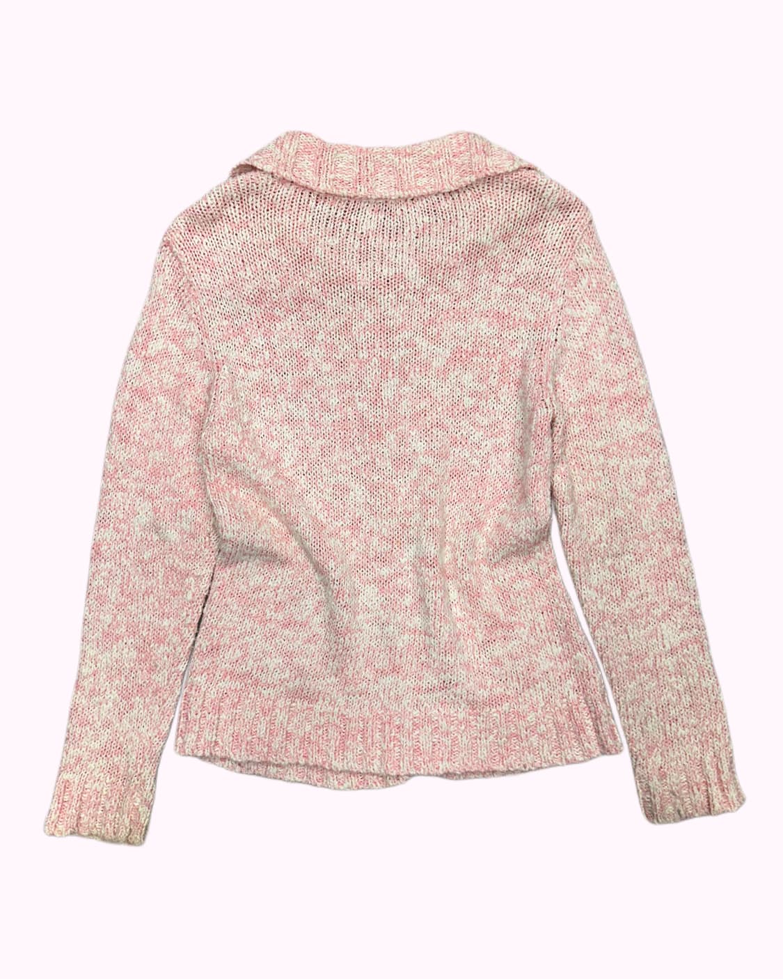 milky pink collar knit cardigan 상품이미지4