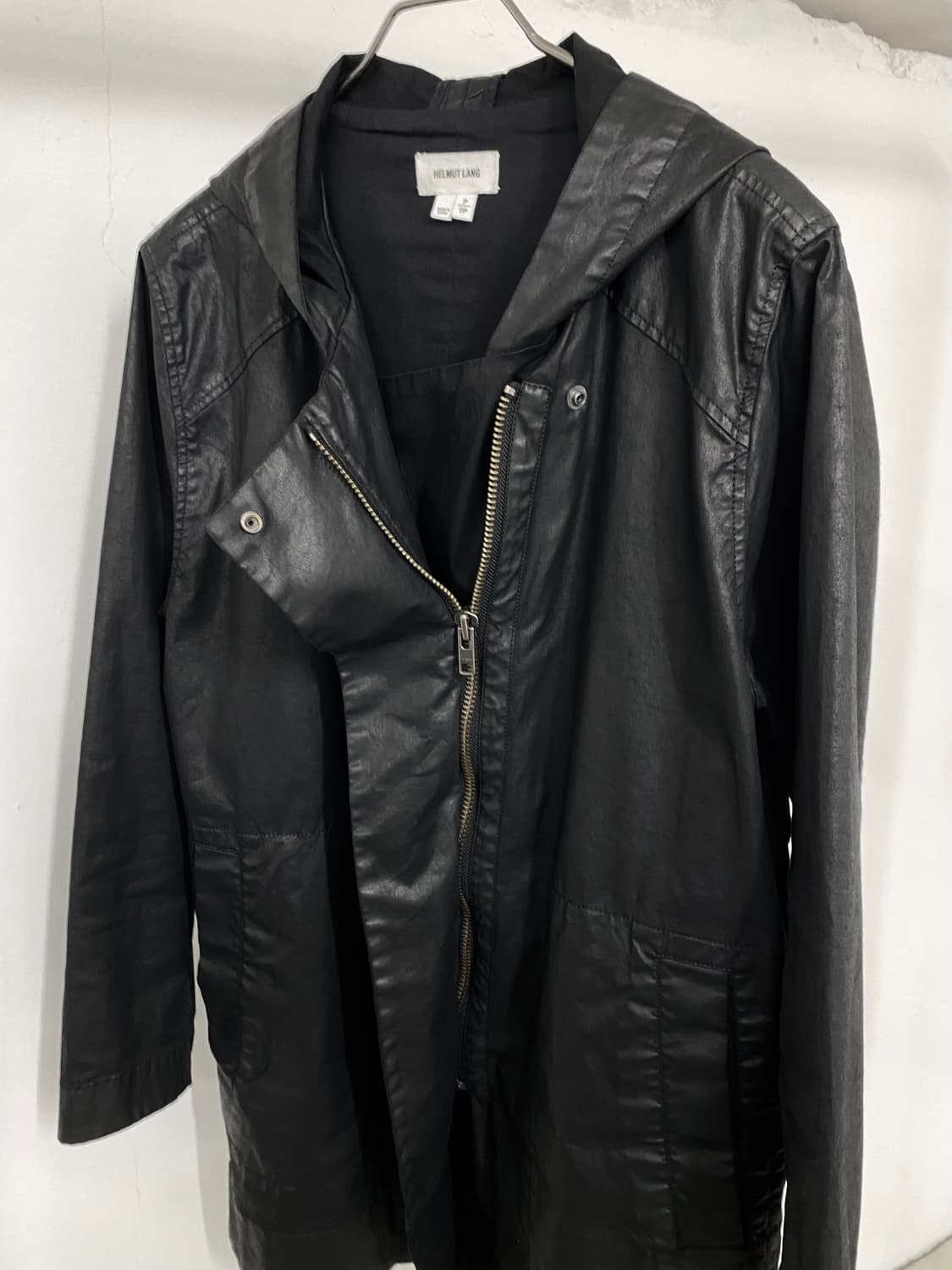 헬무트랭 코팅 후드 자켓 상품이미지6