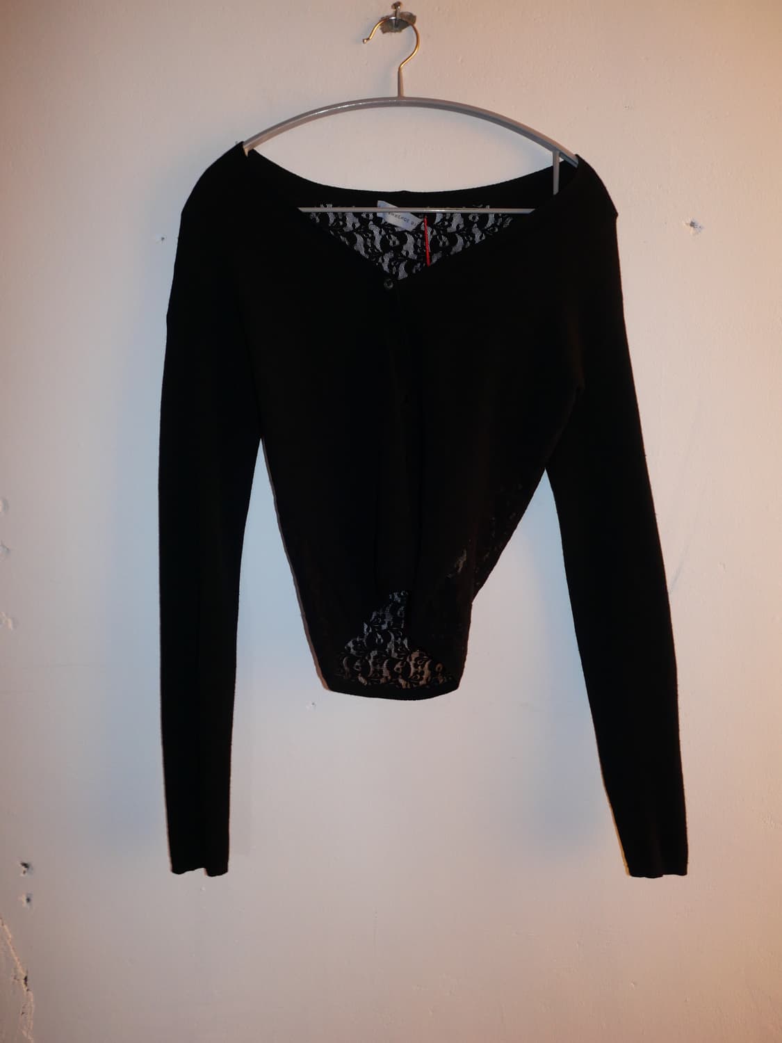 Lawrence Steele sheer knit cardigan by  상품이미지1