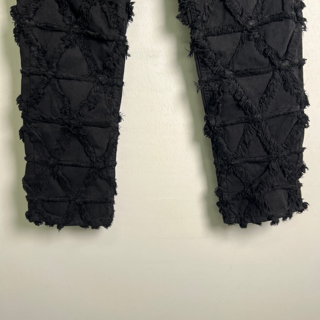 이자벨 마랑 아카이브 프린지 도킹 데님 팬츠 34 상품이미지5