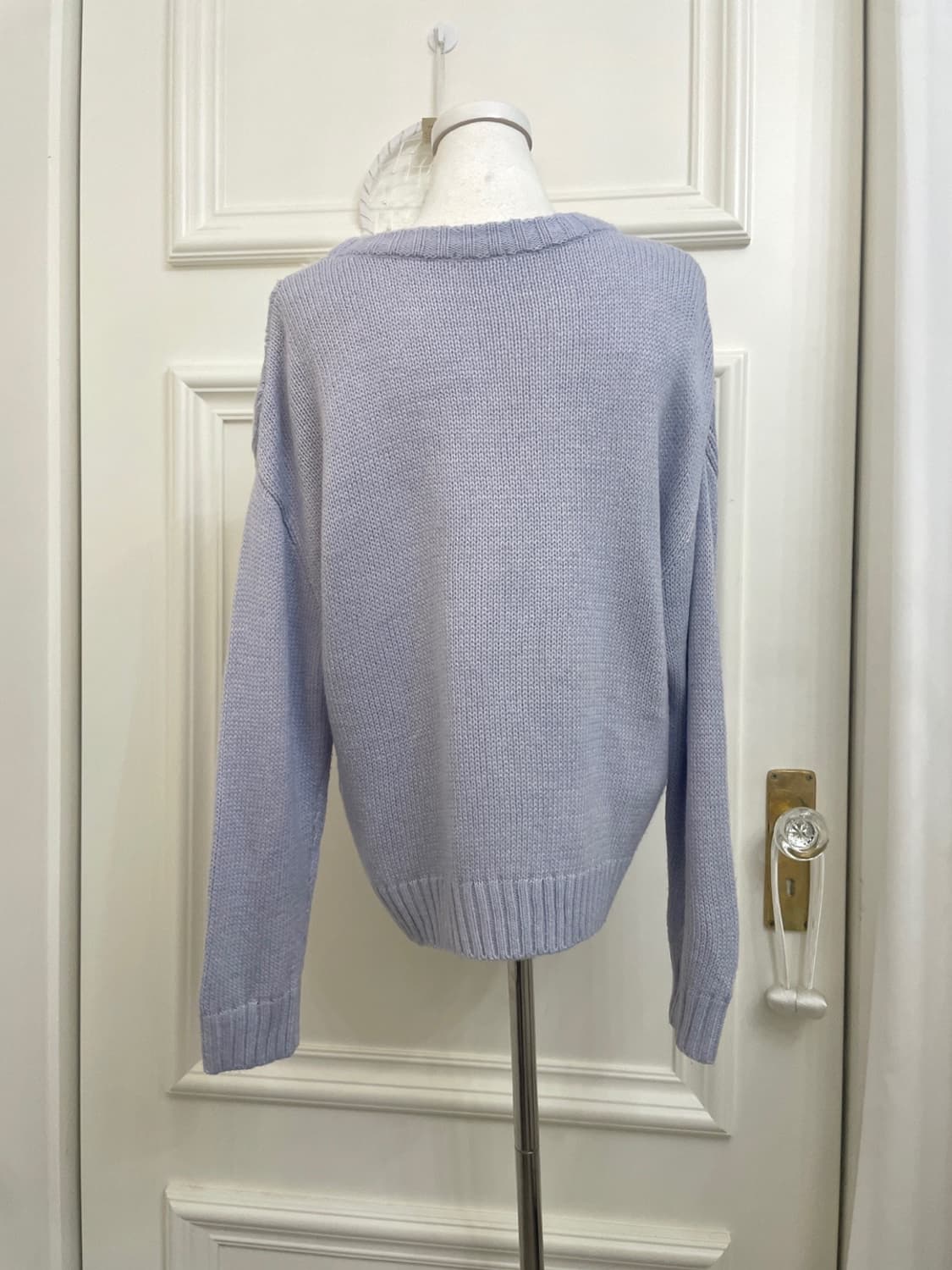 CINEMA CLUB blueberry twist loose sweate 상품이미지3