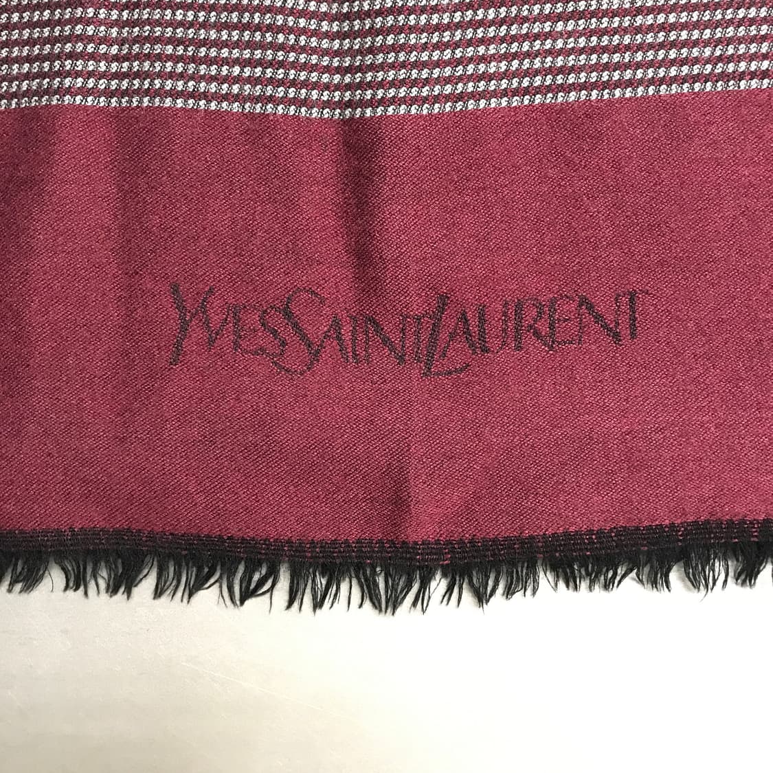 YSL 입생로랑 실크 혼방 머플러 상품이미지5