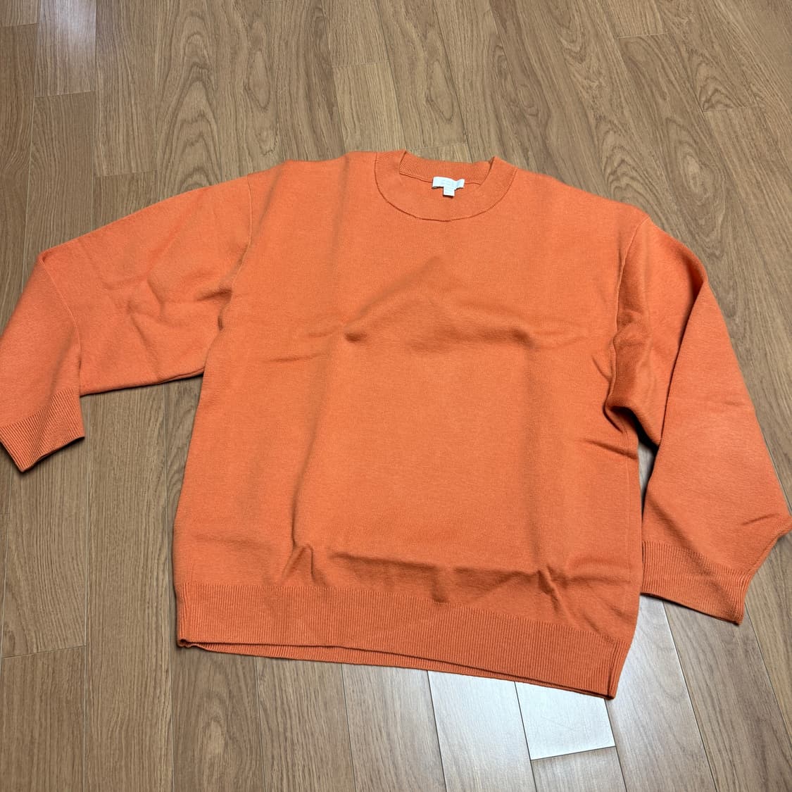 Cos 오버사이즈 니트 S사이즈 오렌지 상품이미지1