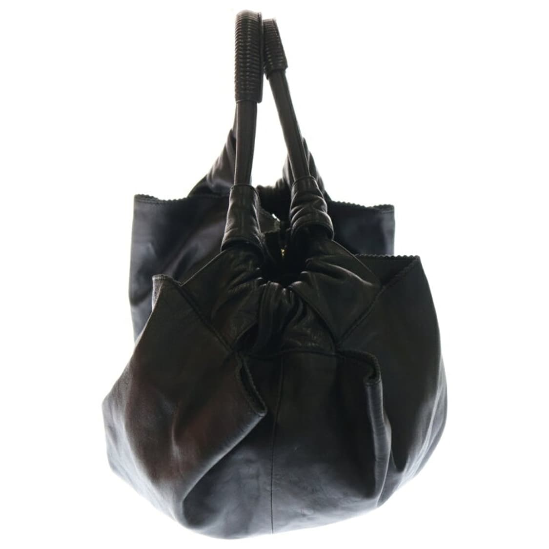 로에베 1990-2000's 아이르 나파 레더 데보스드 로고 핸드백 상품이미지5