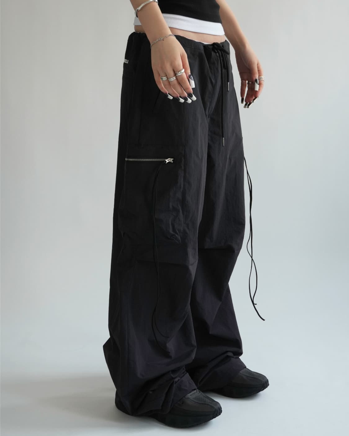 새상품) 킴서울 스위시 와이드 카고 팬츠 상품이미지1