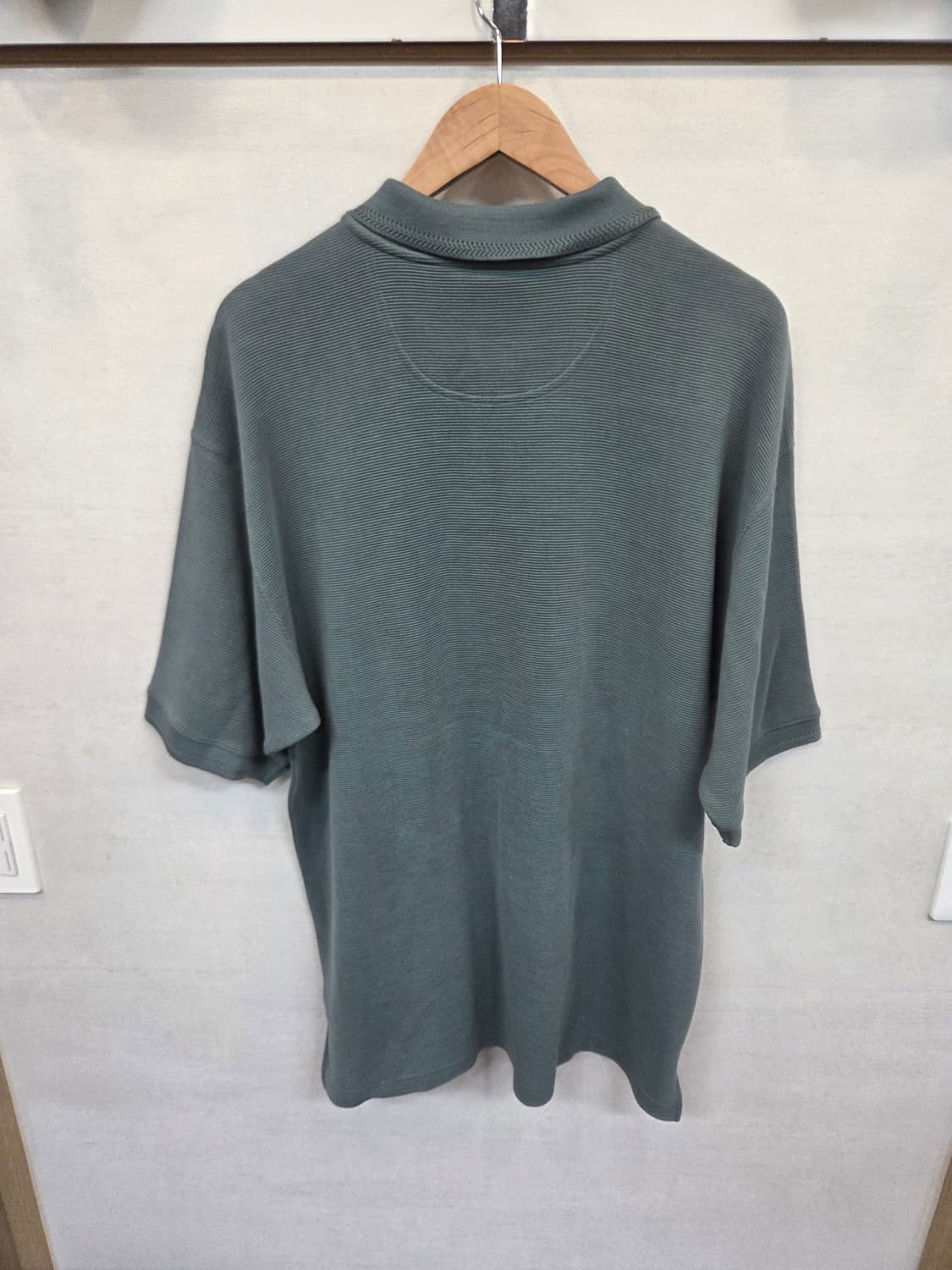 토미바하마 실크 코튼 카라반팔 xl 루즈핏  상품이미지2
