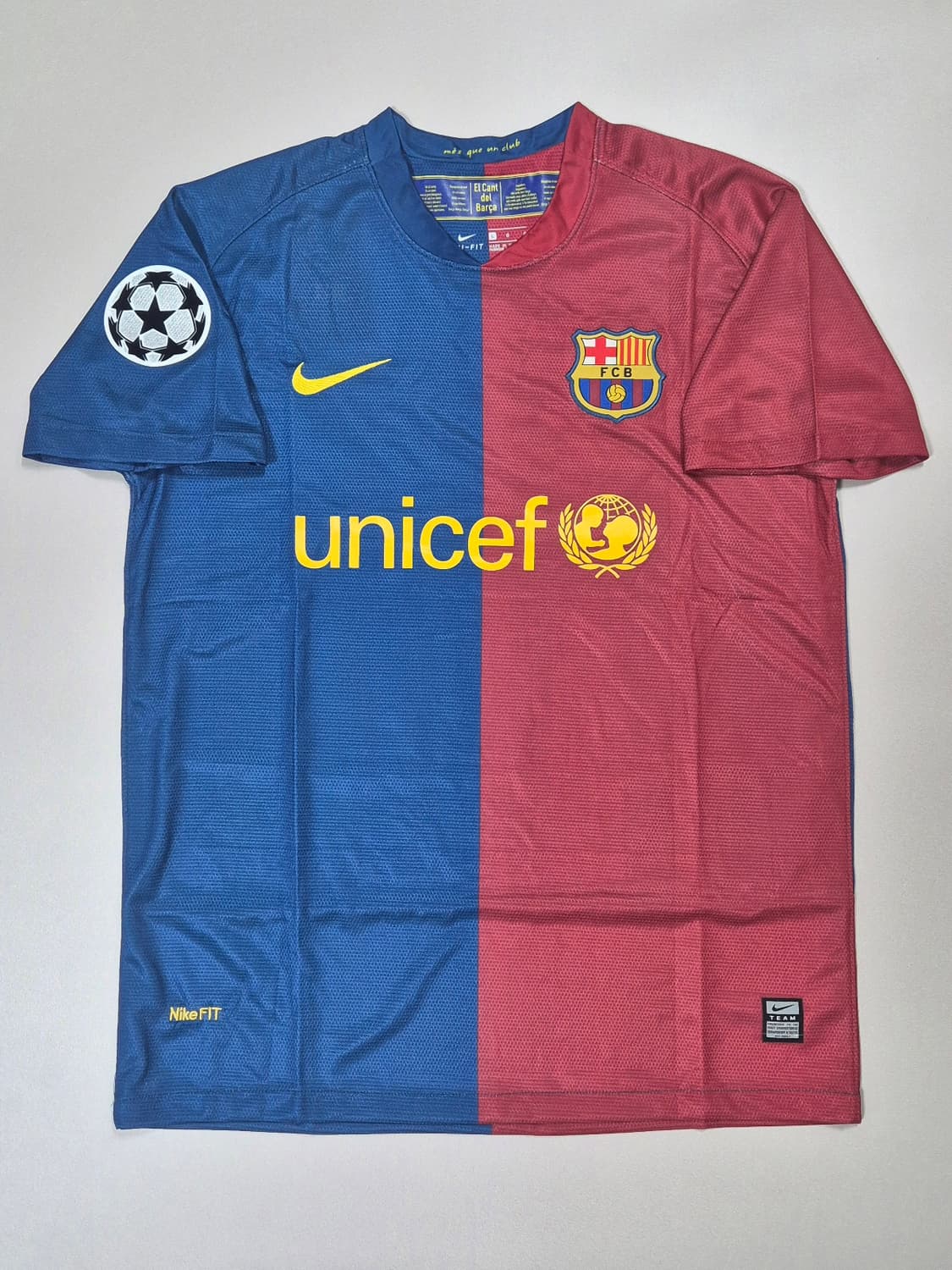 08-09시즌 바르셀로나 티에리 앙리 유니폼 L 레플리카 상품이미지2