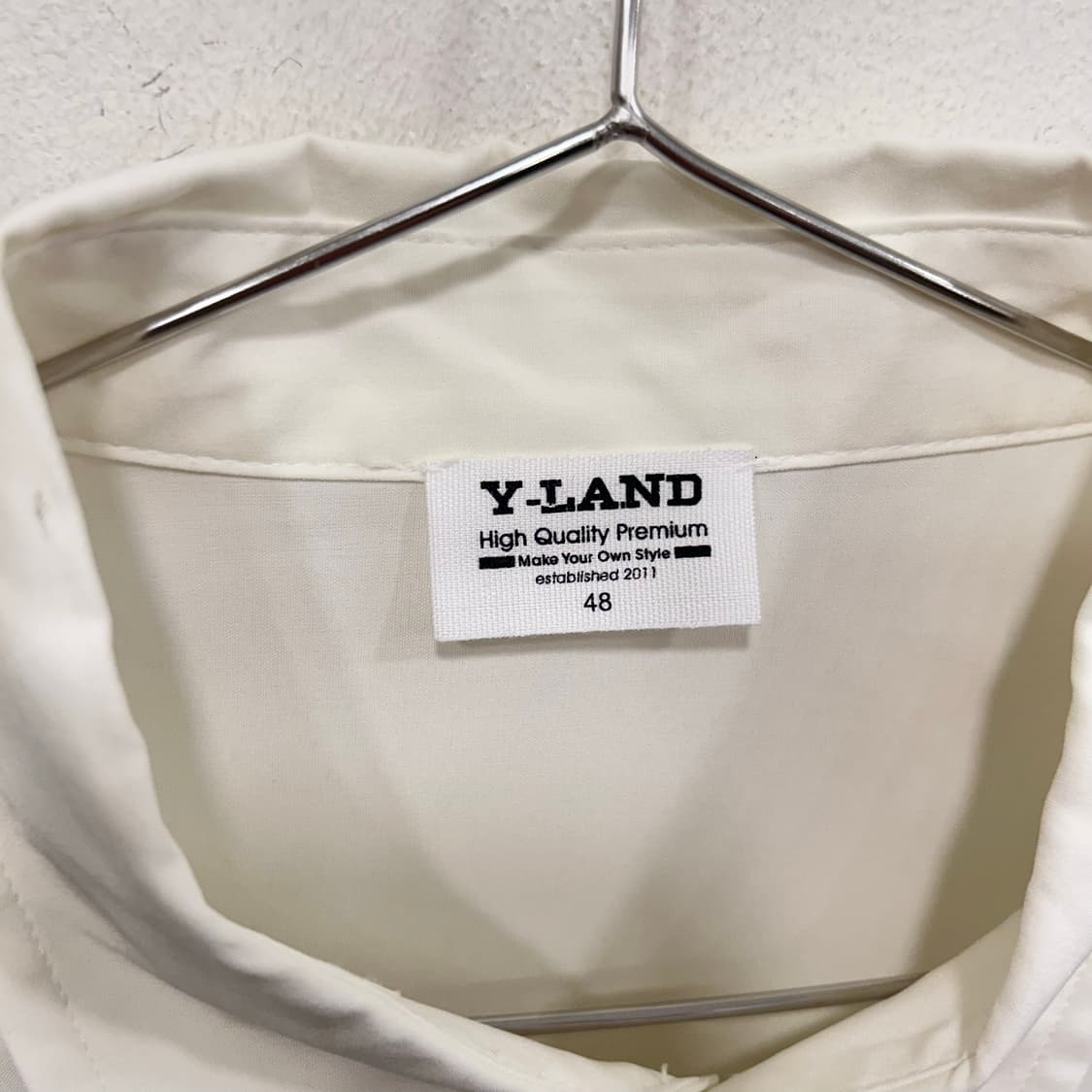 (새상품) Y-LAND 썸머 링클 루즈핏 셔츠 상품이미지3