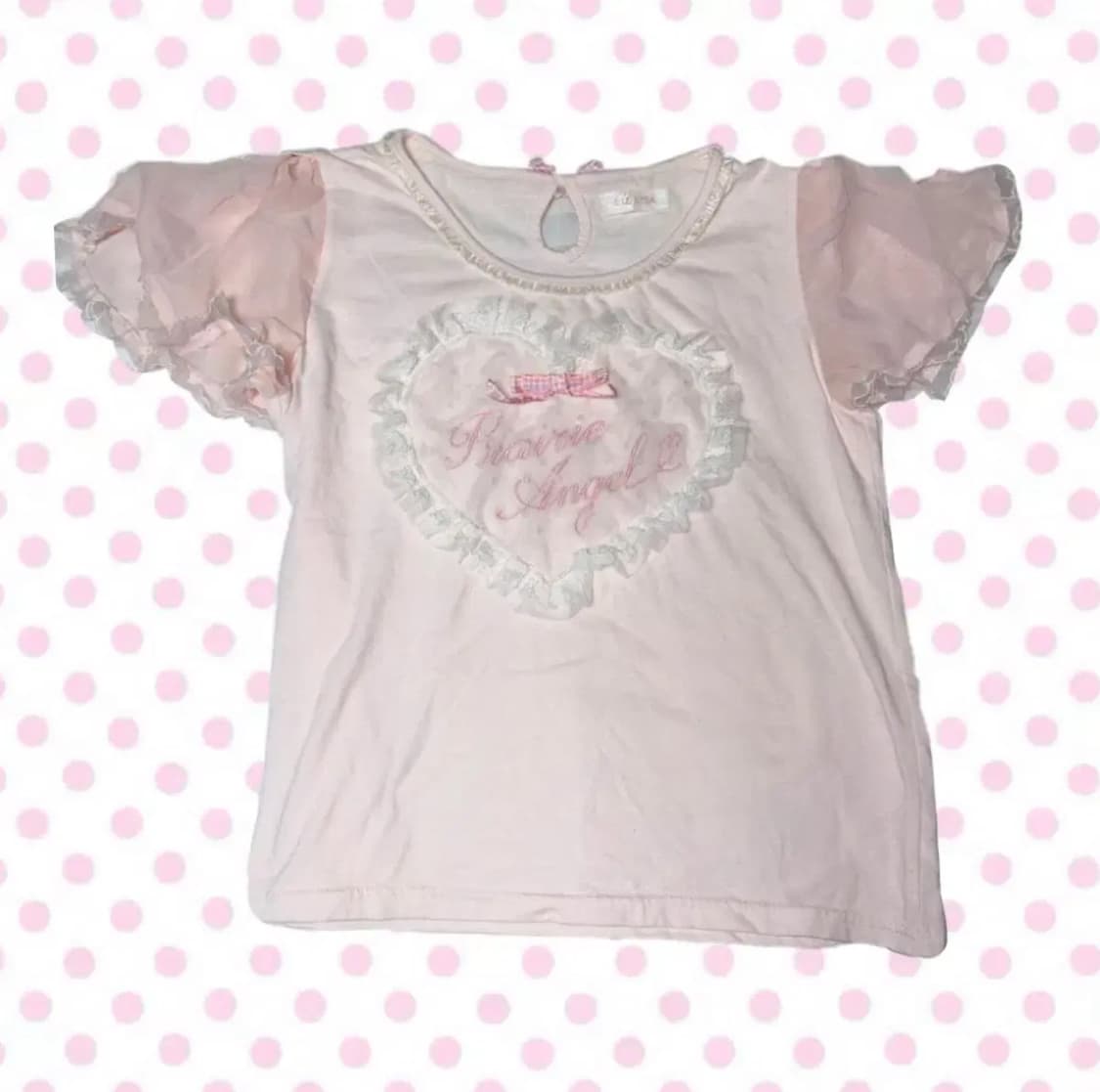 LIZ LISA 리즈리사 반팔 하트 티셔츠 로걀 로맨틱 갸루 상품이미지1