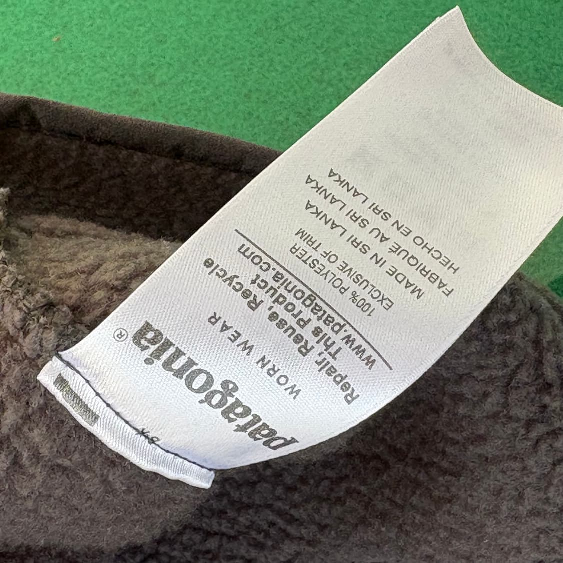 파타고니아 플리스 풀오버 하프집업 그레이 상품이미지4