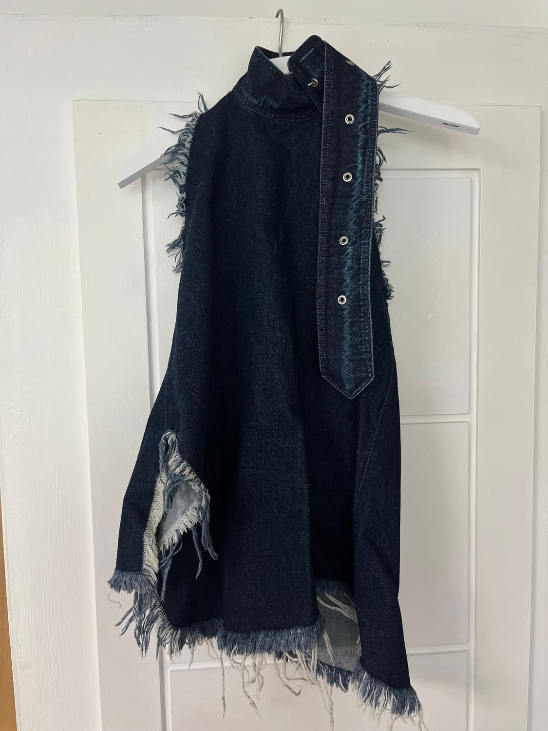 marques almeida 데님 슬리브리스 탑 상품이미지2