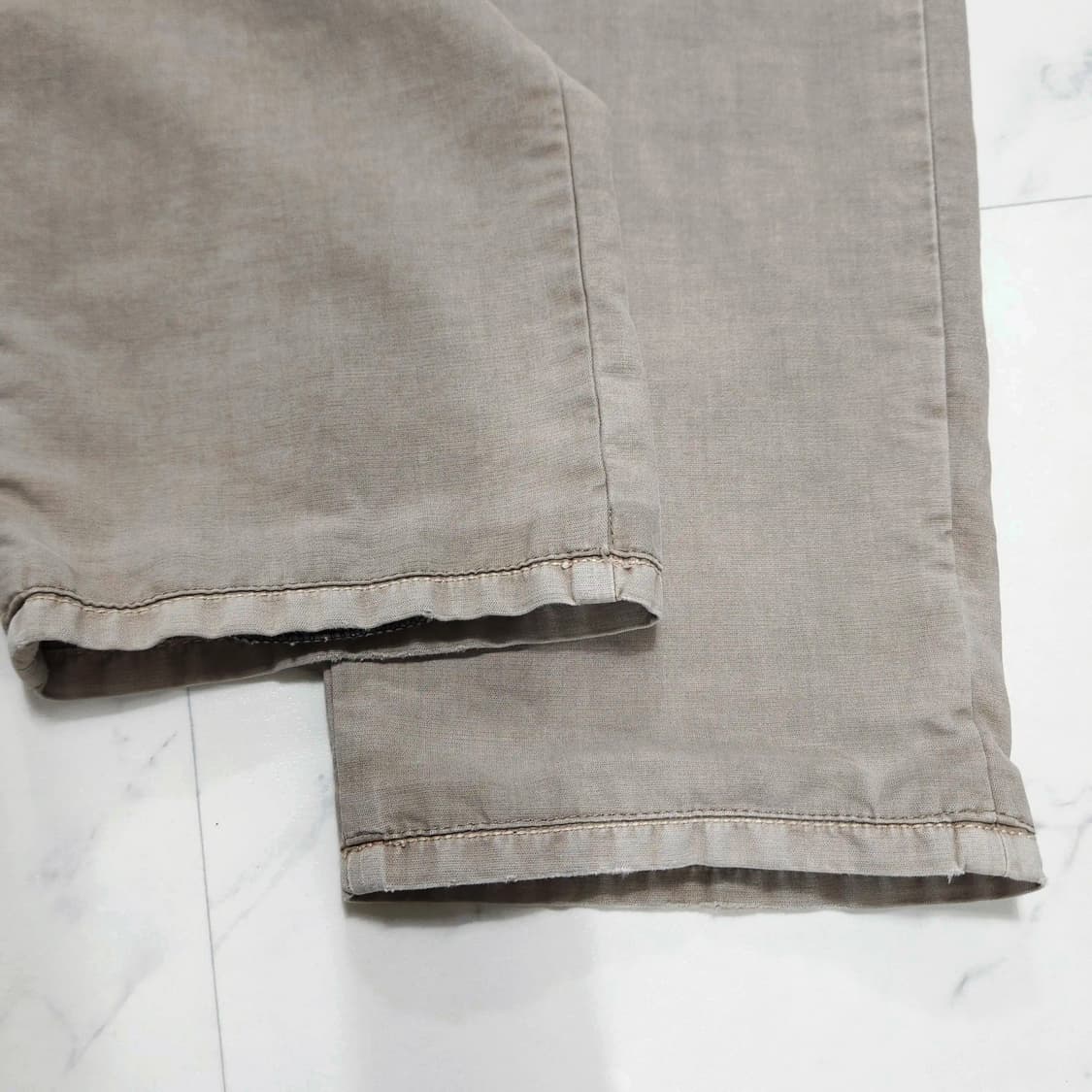 38)Incotex 인코텍스 가먼트다잉 톤다운베이지 치노 팬츠 상품이미지4