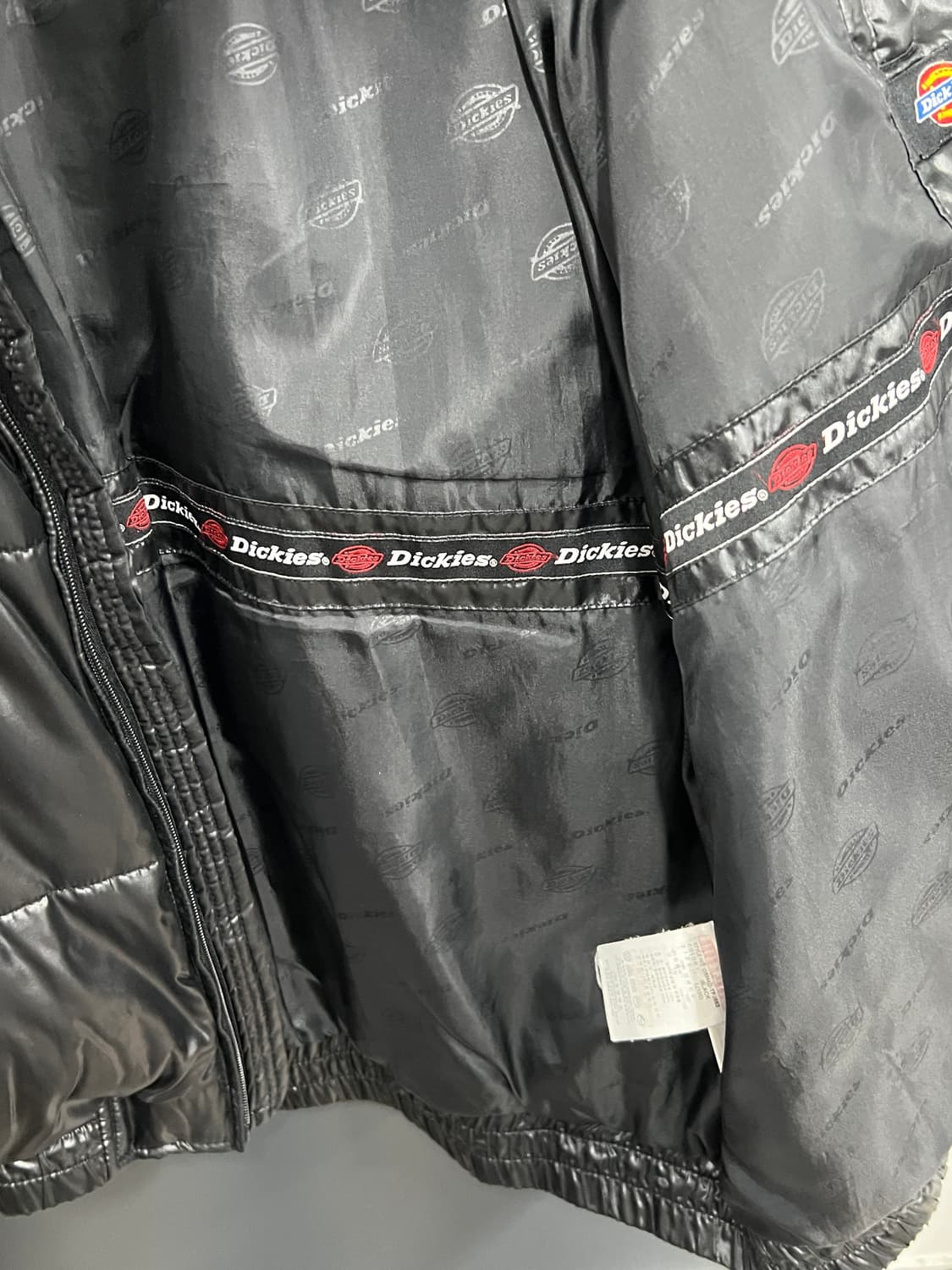 Dickies 디키즈 빅로고 유광 패딩 점퍼 상품이미지5